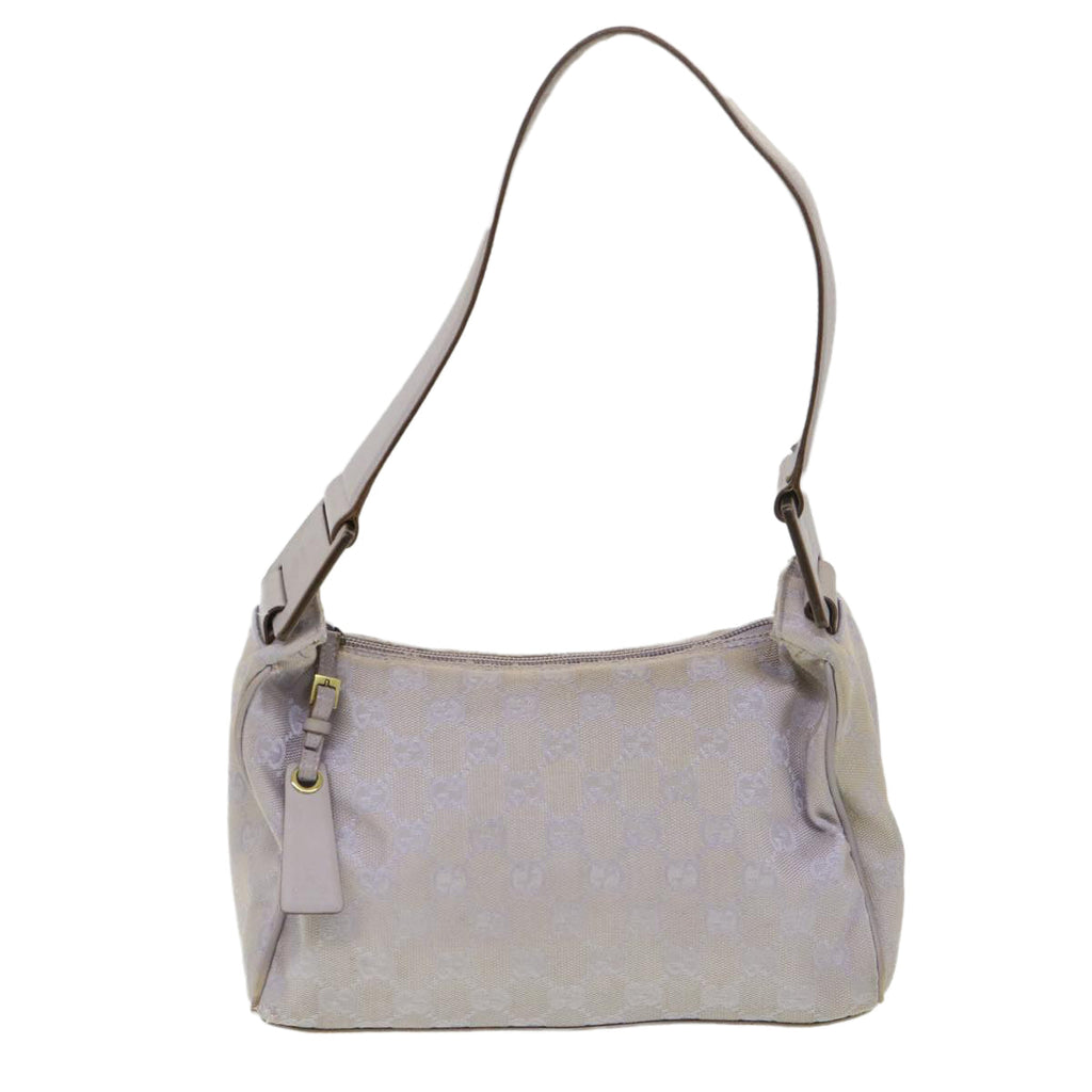 GUCCI GG Canvas Shoulder Bag Purple 92699 39197