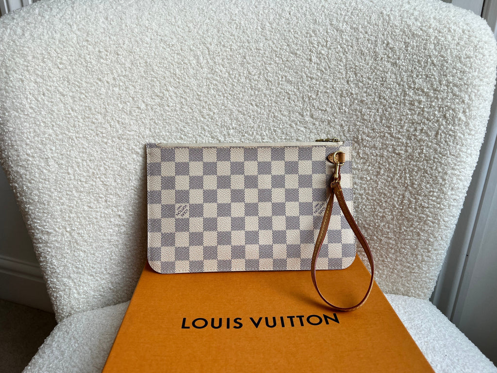 Louis Vuitton Pouch (from Neverfull MM) in Damier Azur