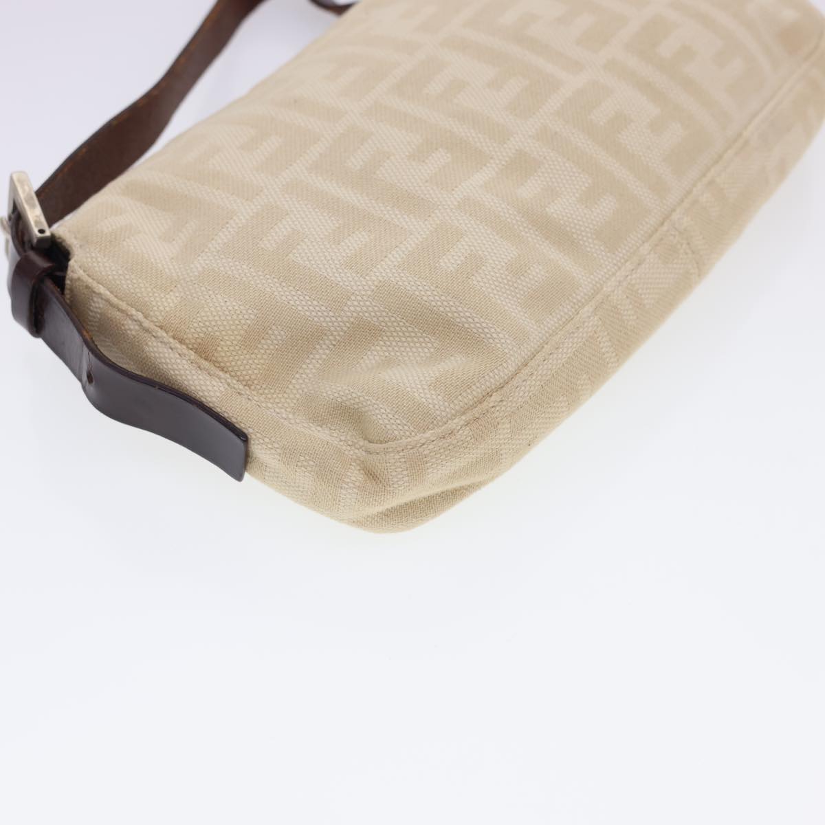 FENDI Zucca Canvas Mamma Baguette Shoulder Bag Beige 33492 26424 008 39285