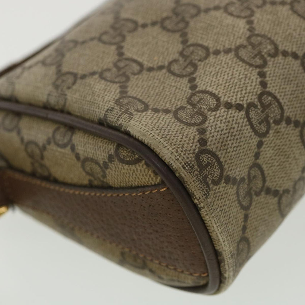 GUCCI GG Canvas Web Sherry Line Shoulder Bag Beige Red 39 02 018 39297
