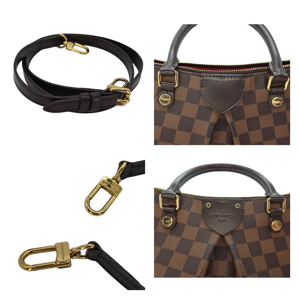 Louis Vuitton Damier Ebene Canvas Siena PM Satchel