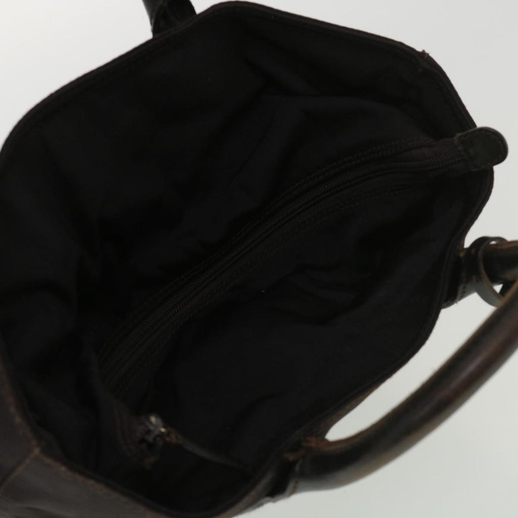 GUCCI Hand Bag Nylon Black 39346