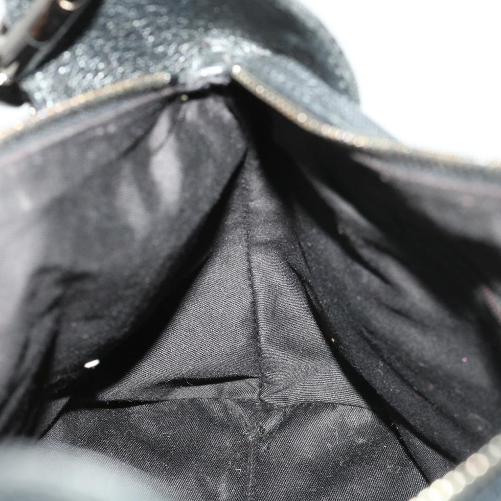 GUCCI GG Canvas Shoulder Bag Black 113023 39359