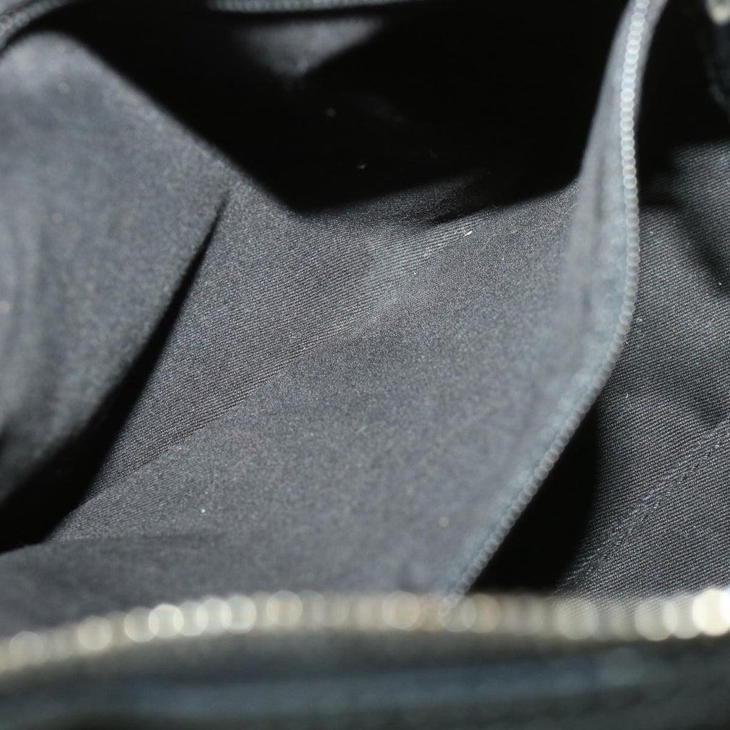 GUCCI GG Canvas Shoulder Bag Black 113023 39359