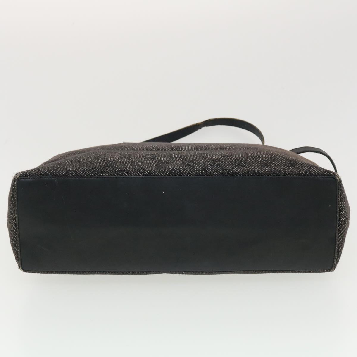 GUCCI GG Canvas Shoulder Bag Navy 39397