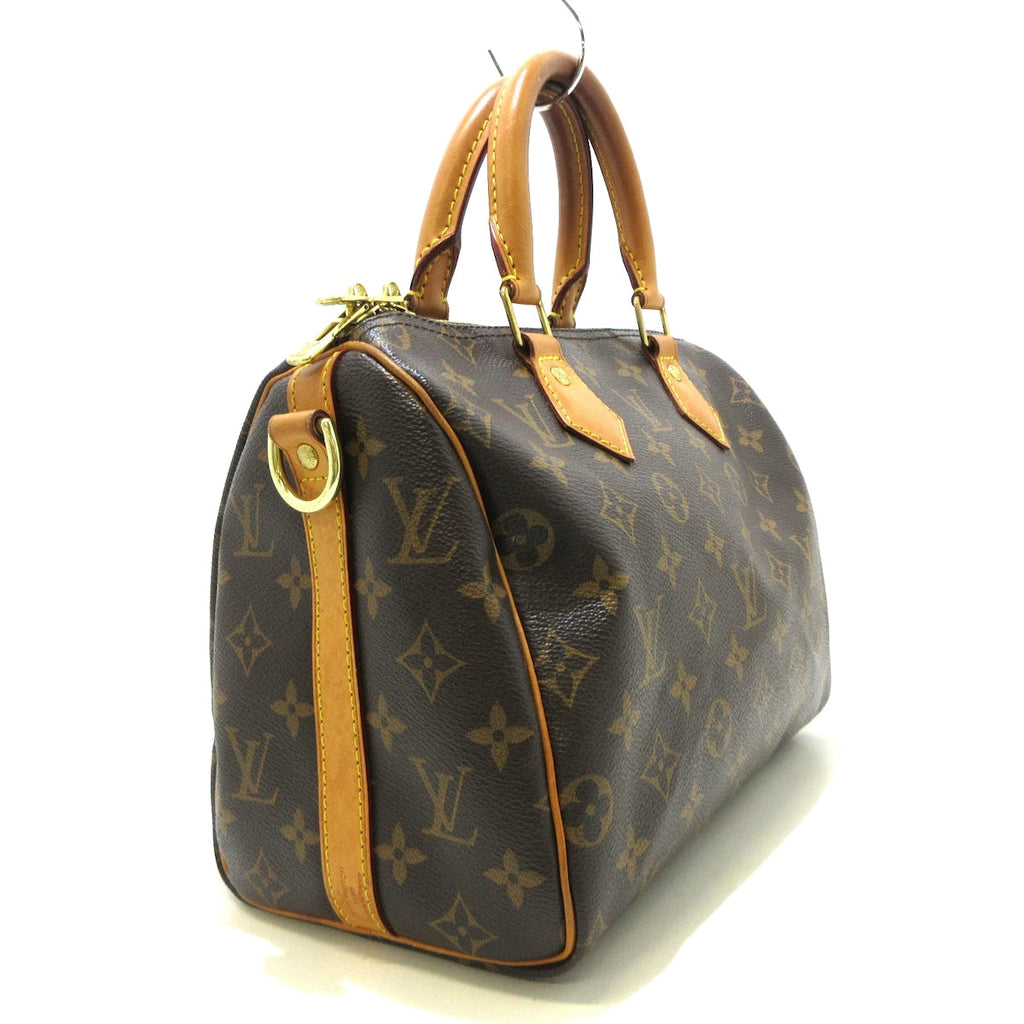 Louis Vuitton Speedy 25  Canvas Tote Bag ()