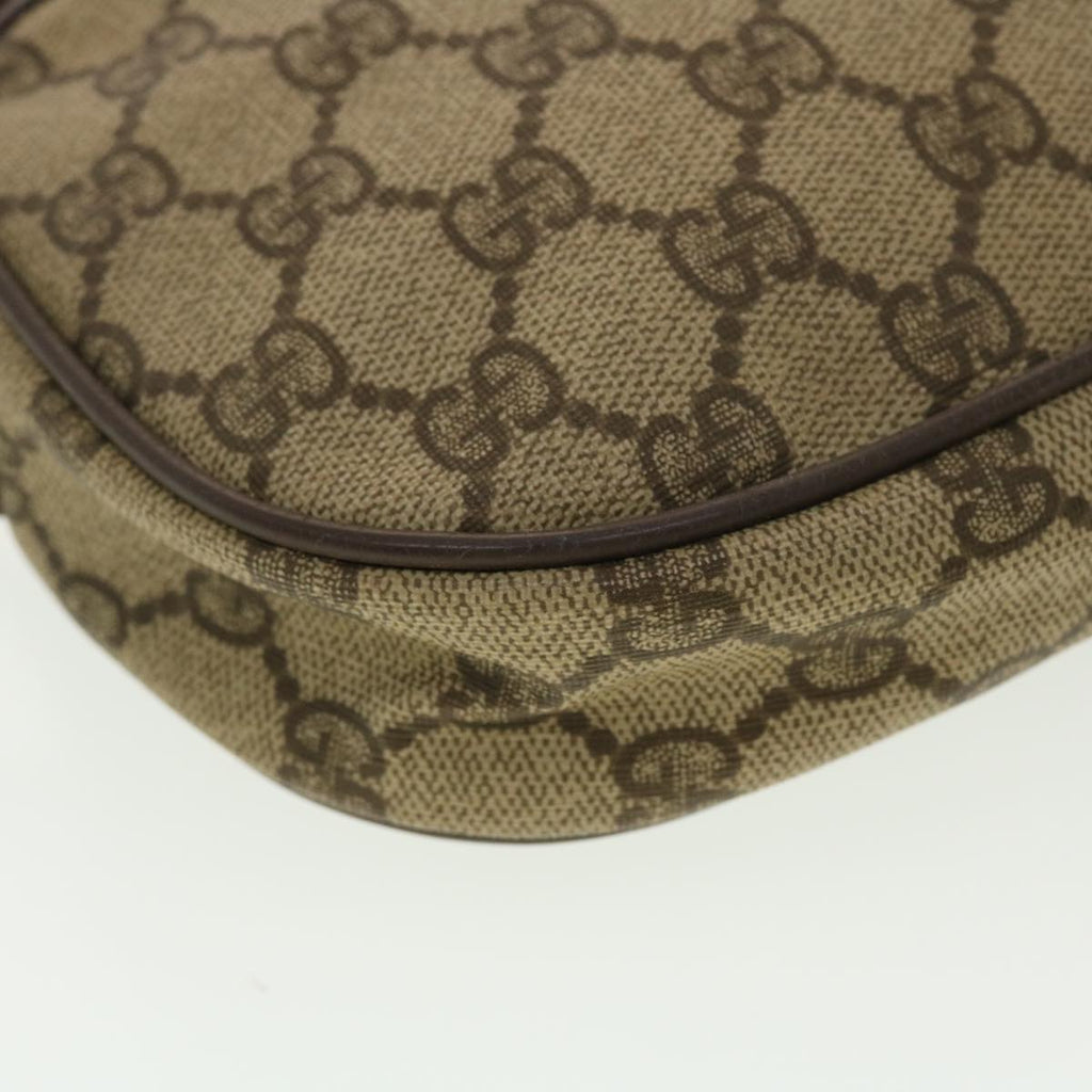 GUCCI GG Canvas Web Sherry Line Shoulder Bag Beige Red Green 39454