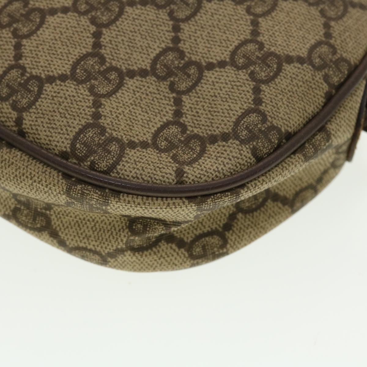 GUCCI GG Canvas Web Sherry Line Shoulder Bag Beige Red Green 39454