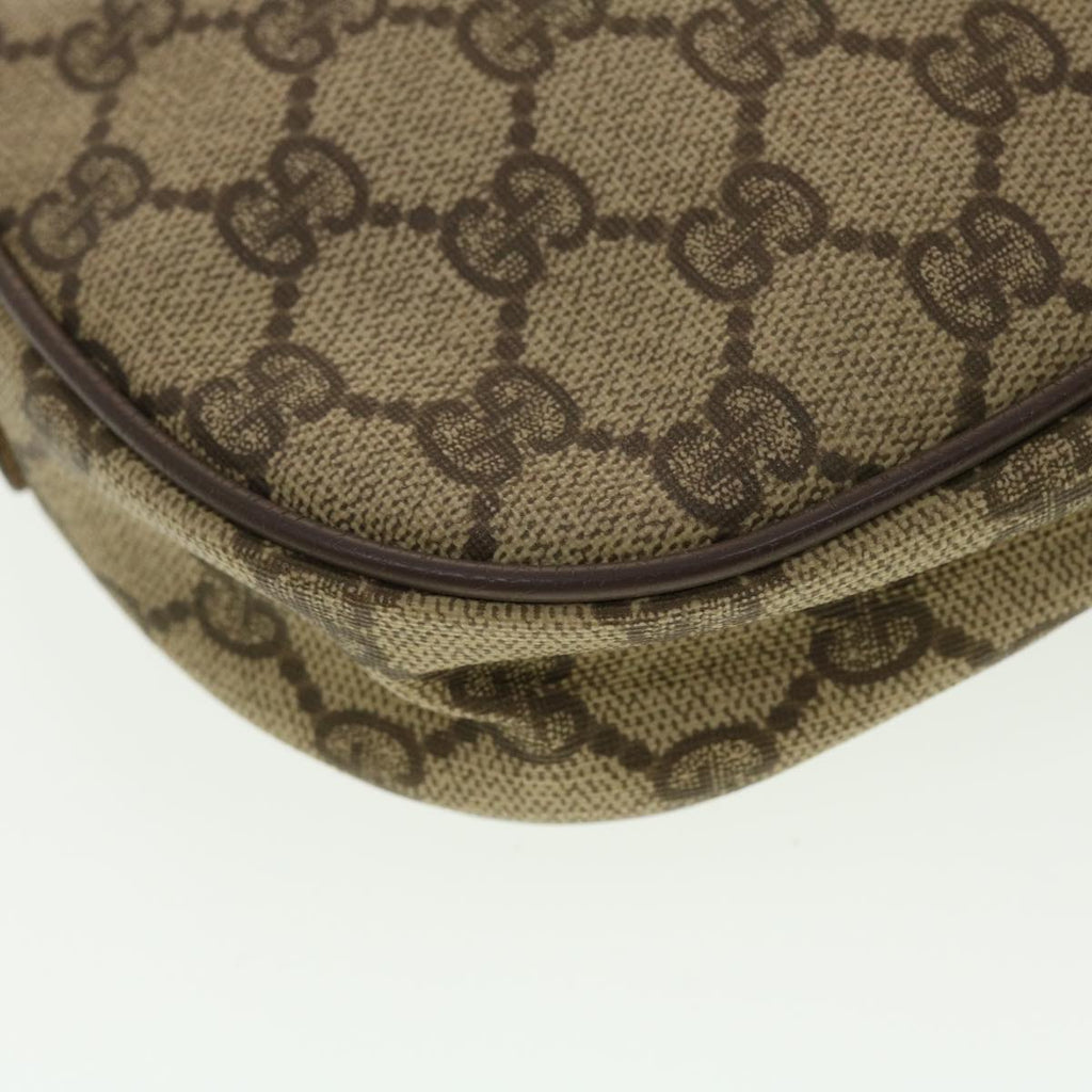 GUCCI GG Canvas Web Sherry Line Shoulder Bag Beige Red Green 39454