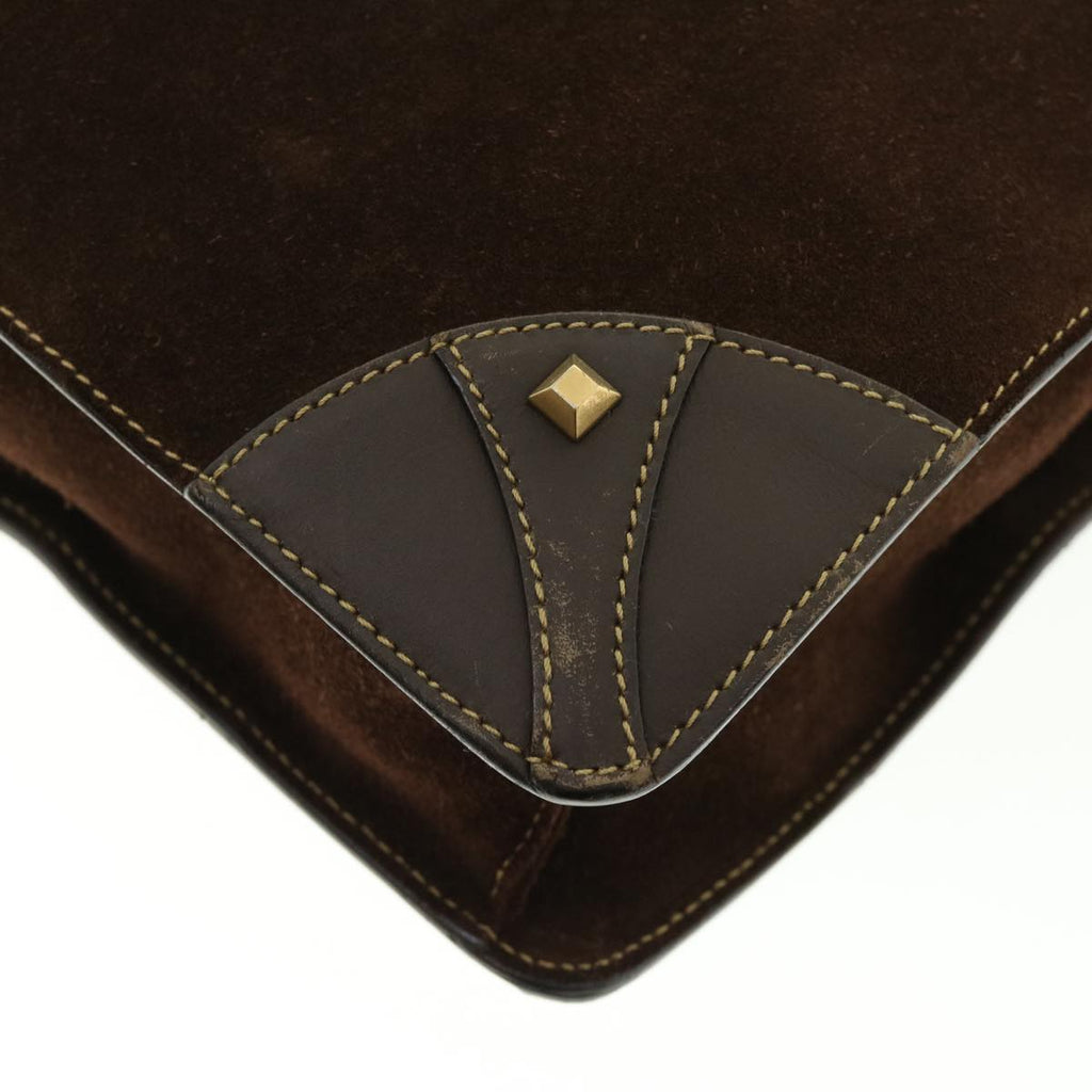 GUCCI GG Canvas Hand Bag Beige Brown 120898 39458