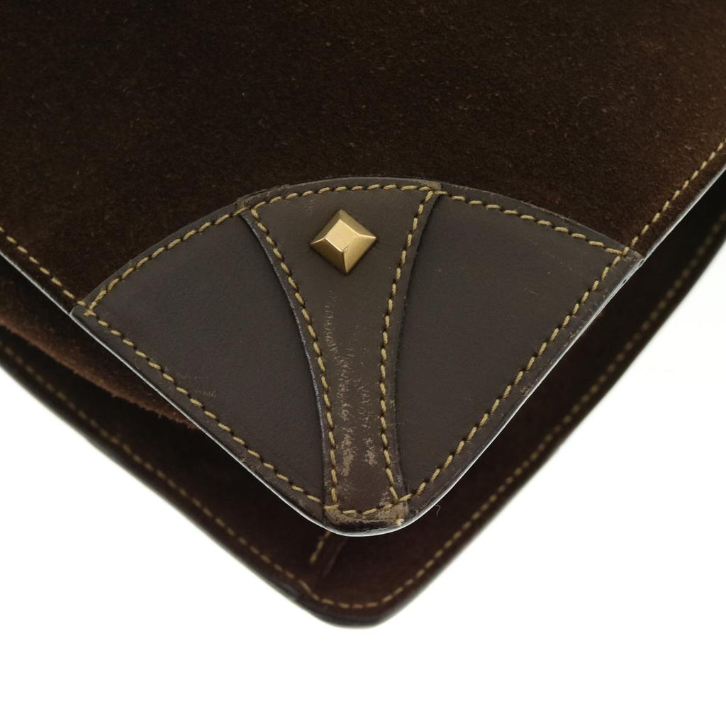 GUCCI GG Canvas Hand Bag Beige Brown 120898 39458