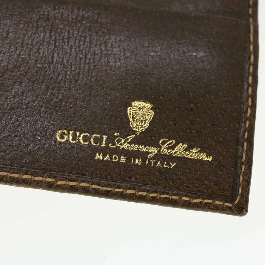 GUCCI GG Canvas Web Sherry Line Long Wallet Beige Red Green 39469