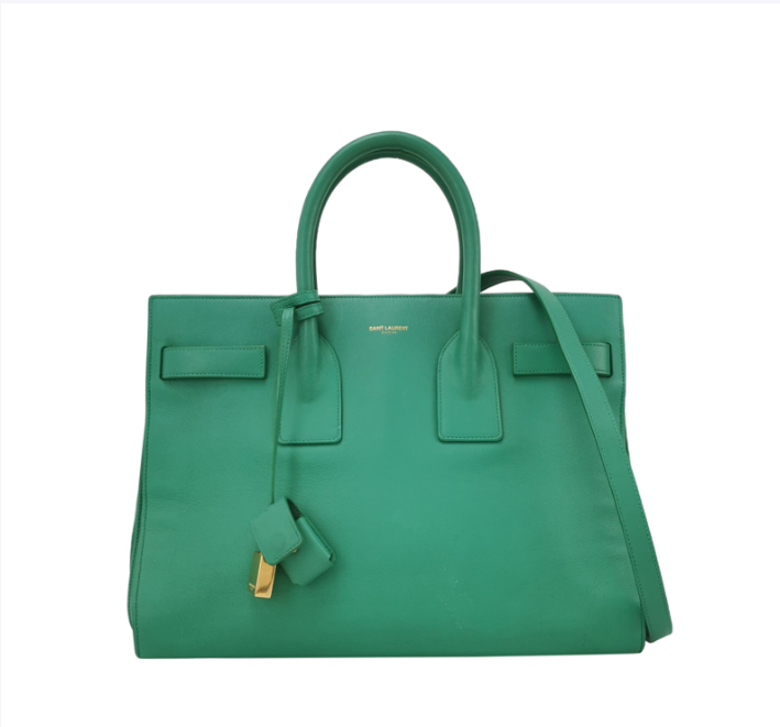 Preloved Saint Laurent Sac de Jour Small 32cm Green 24121478982980