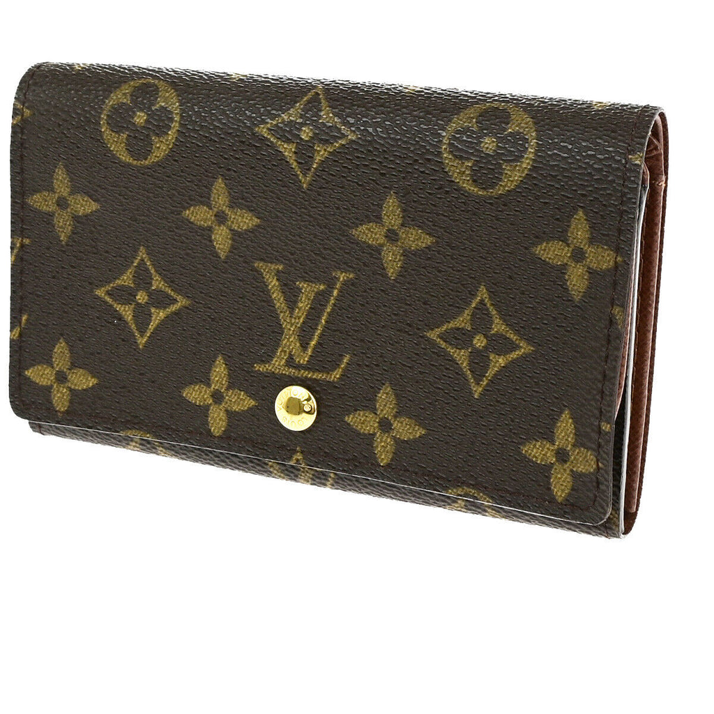 Louis Vuitton Portefeuille Sarah  Canvas Wallet