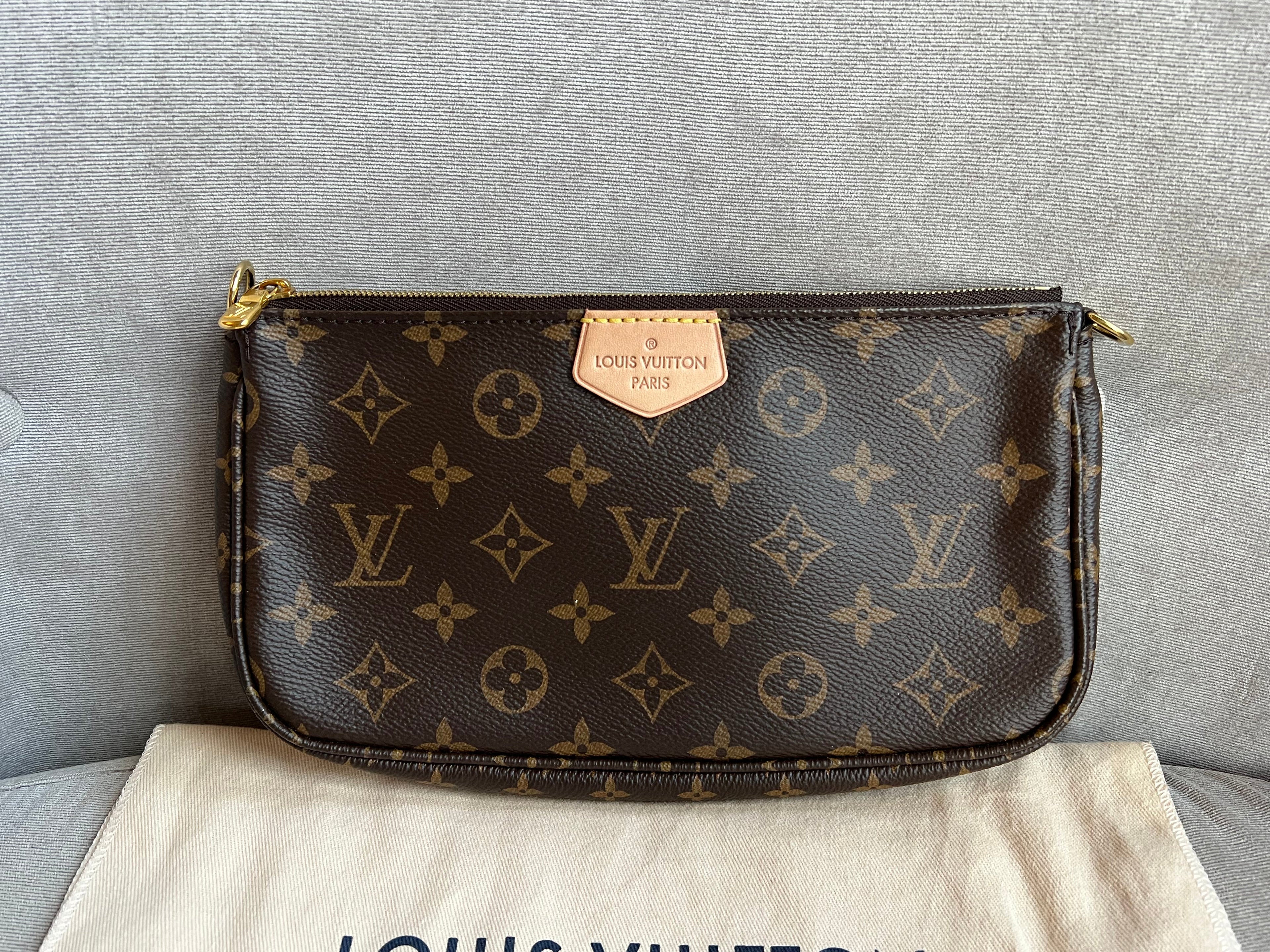 Louis Vuitton Multi Pochette Accessoires Khaki (RRP £1970)
