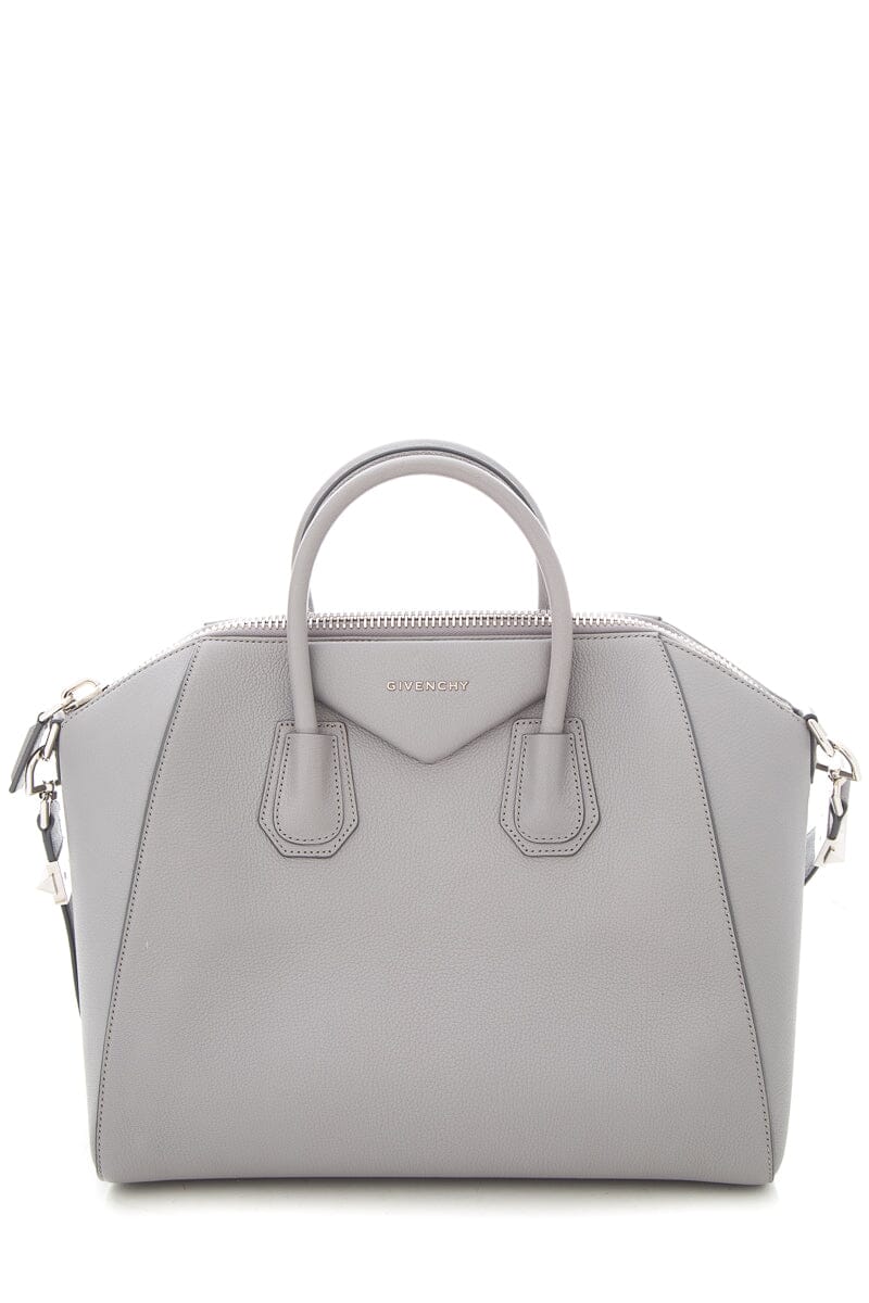 Givenchy Grey Antigona Calfskin Handbag