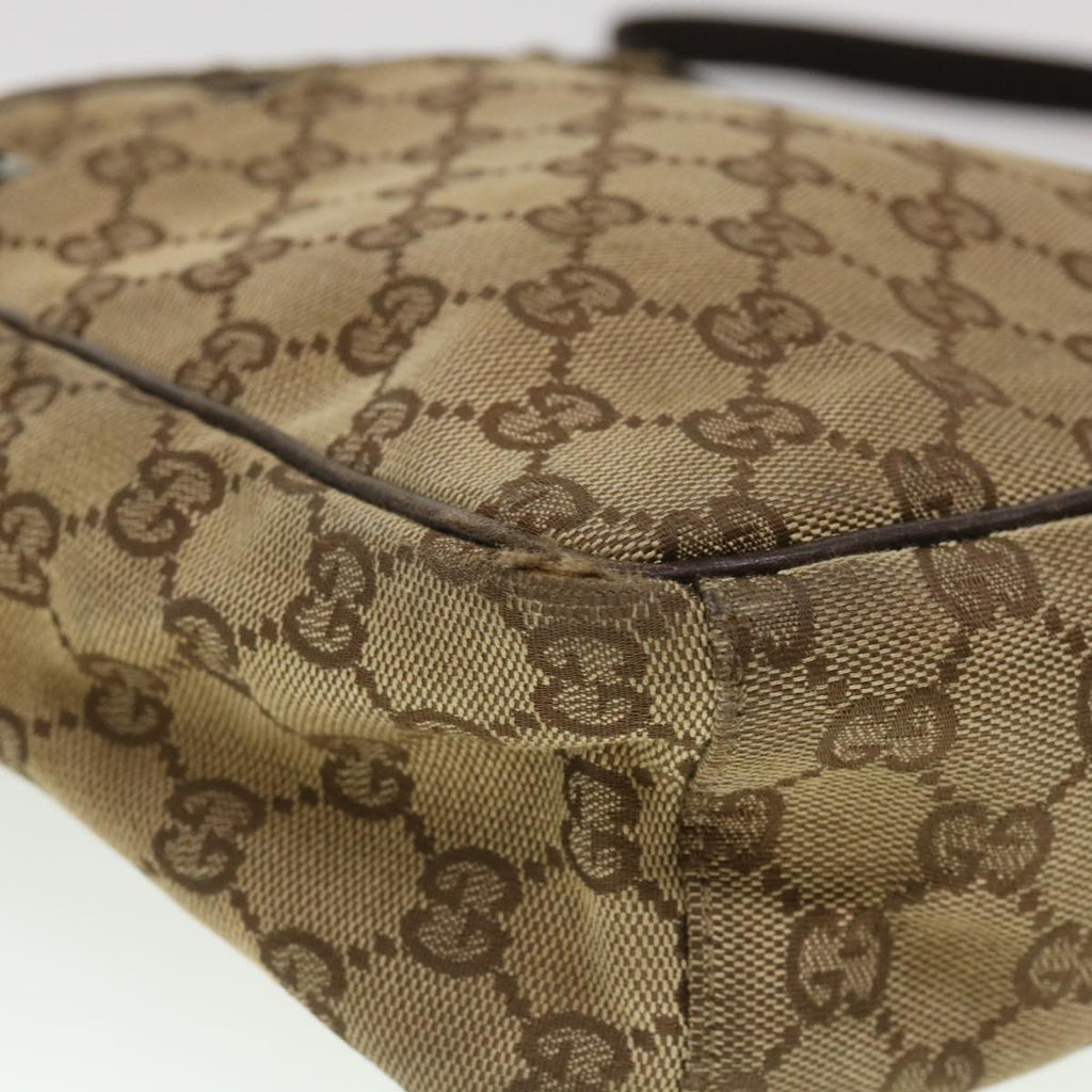 GUCCI GG Canvas Shoulder Bag Beige 0316 002058 39712