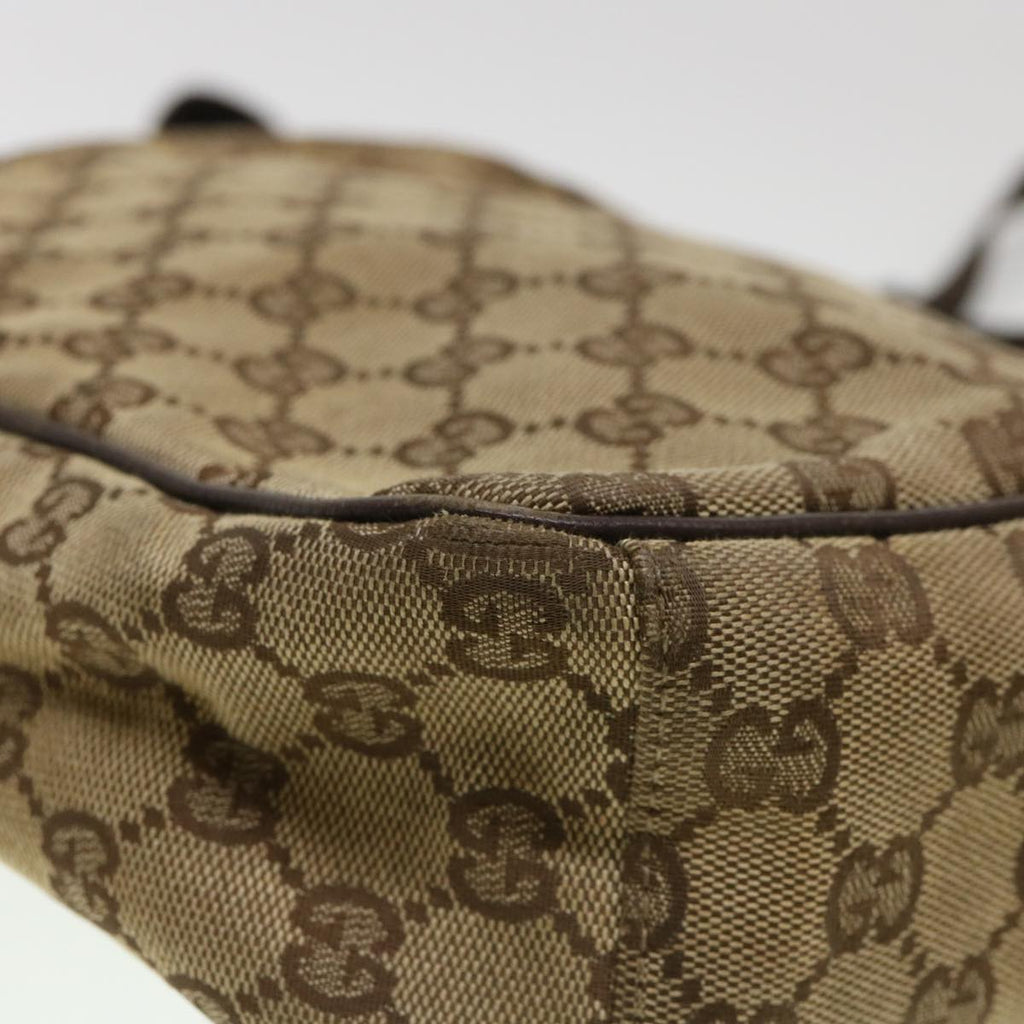 GUCCI GG Canvas Shoulder Bag Beige 0316 002058 39712