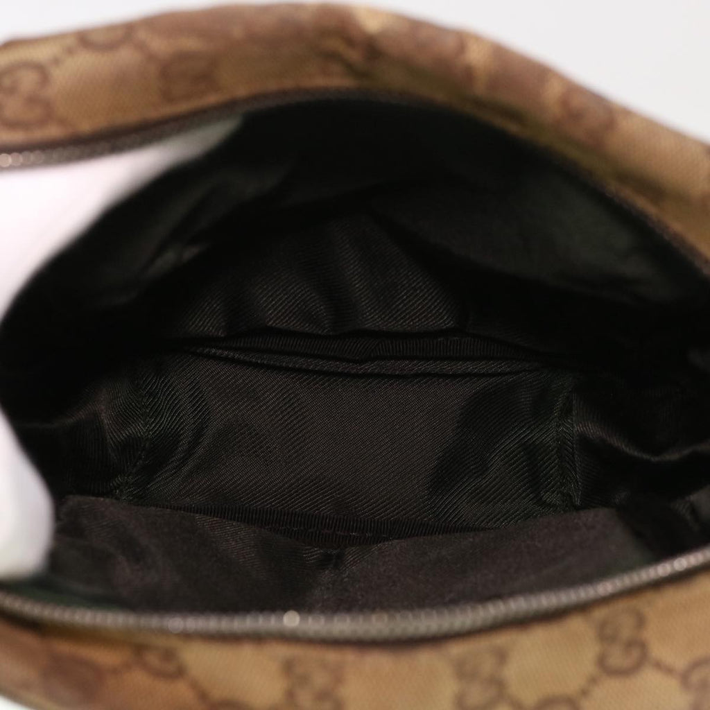 GUCCI GG Canvas Shoulder Bag Beige 0316 002058 39712