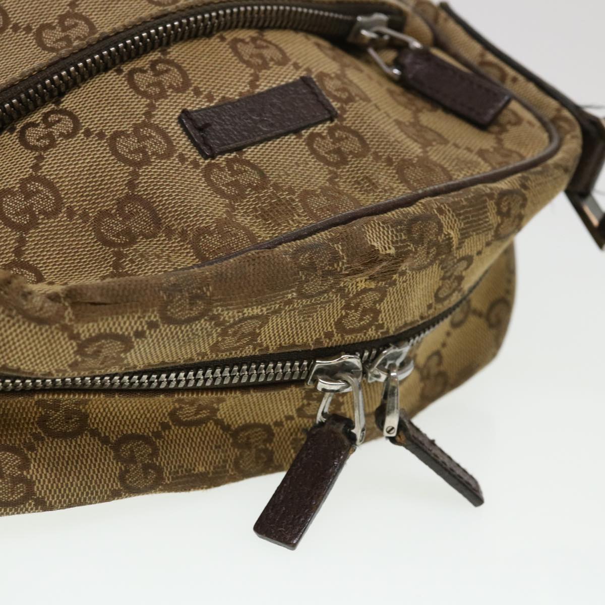 GUCCI GG Canvas Shoulder Bag Beige 0316 002058 39712