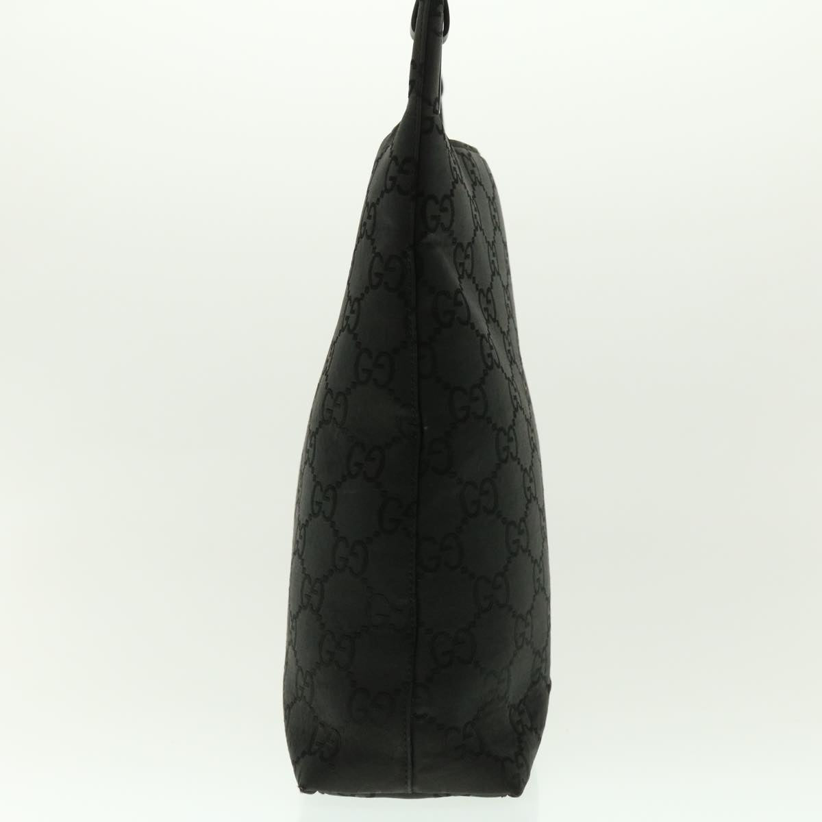 GUCCI GG Canvas Shoulder Bag Black 39778