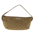 GUCCI GG Canvas Accessory Pouch Beige 0391103 39782