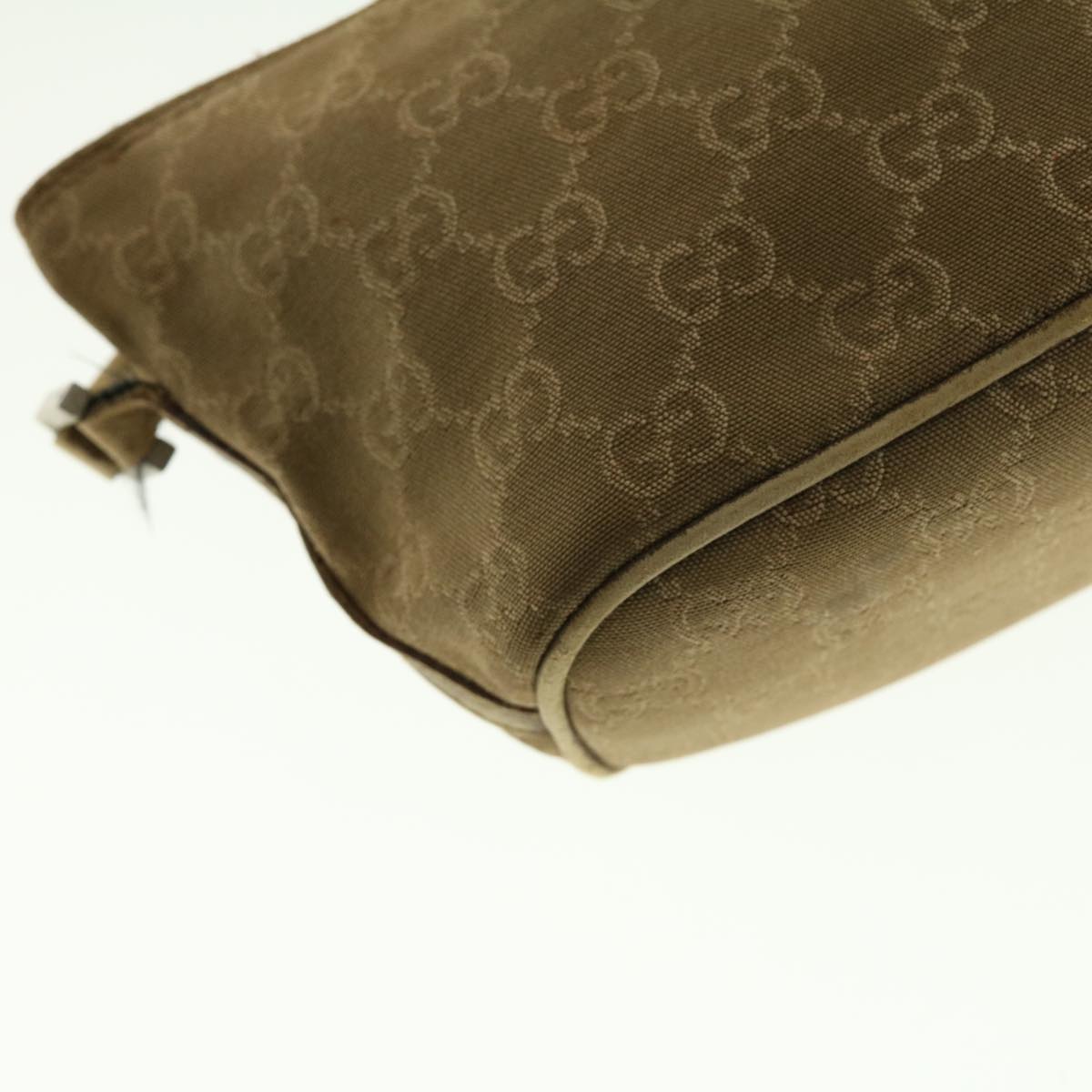 GUCCI GG Canvas Accessory Pouch Beige 0391103 39782