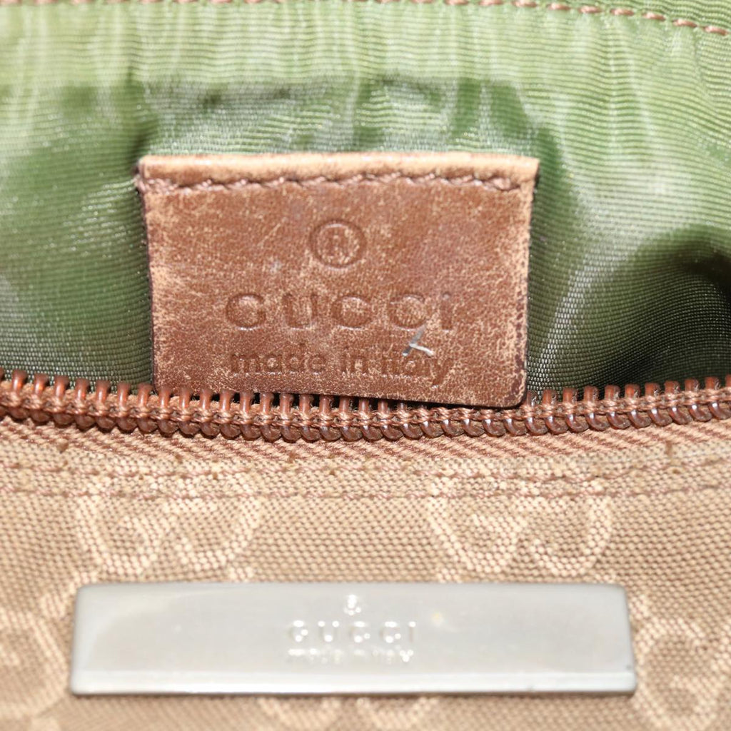 GUCCI GG Canvas Accessory Pouch Beige 0391103 39782