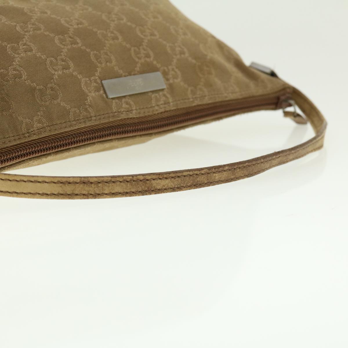 GUCCI GG Canvas Accessory Pouch Beige 0391103 39782