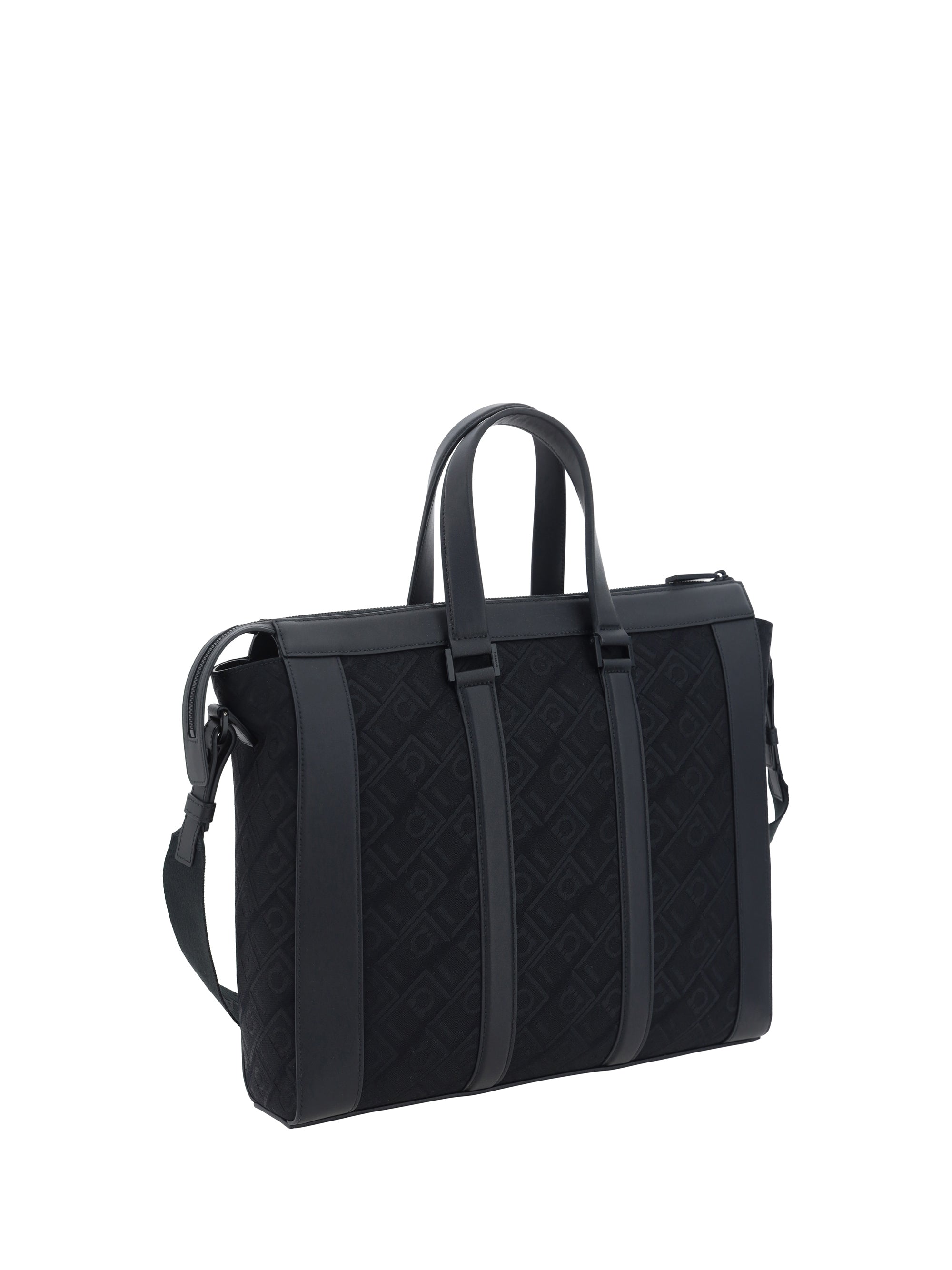 Ferragamo Men Business Handbag