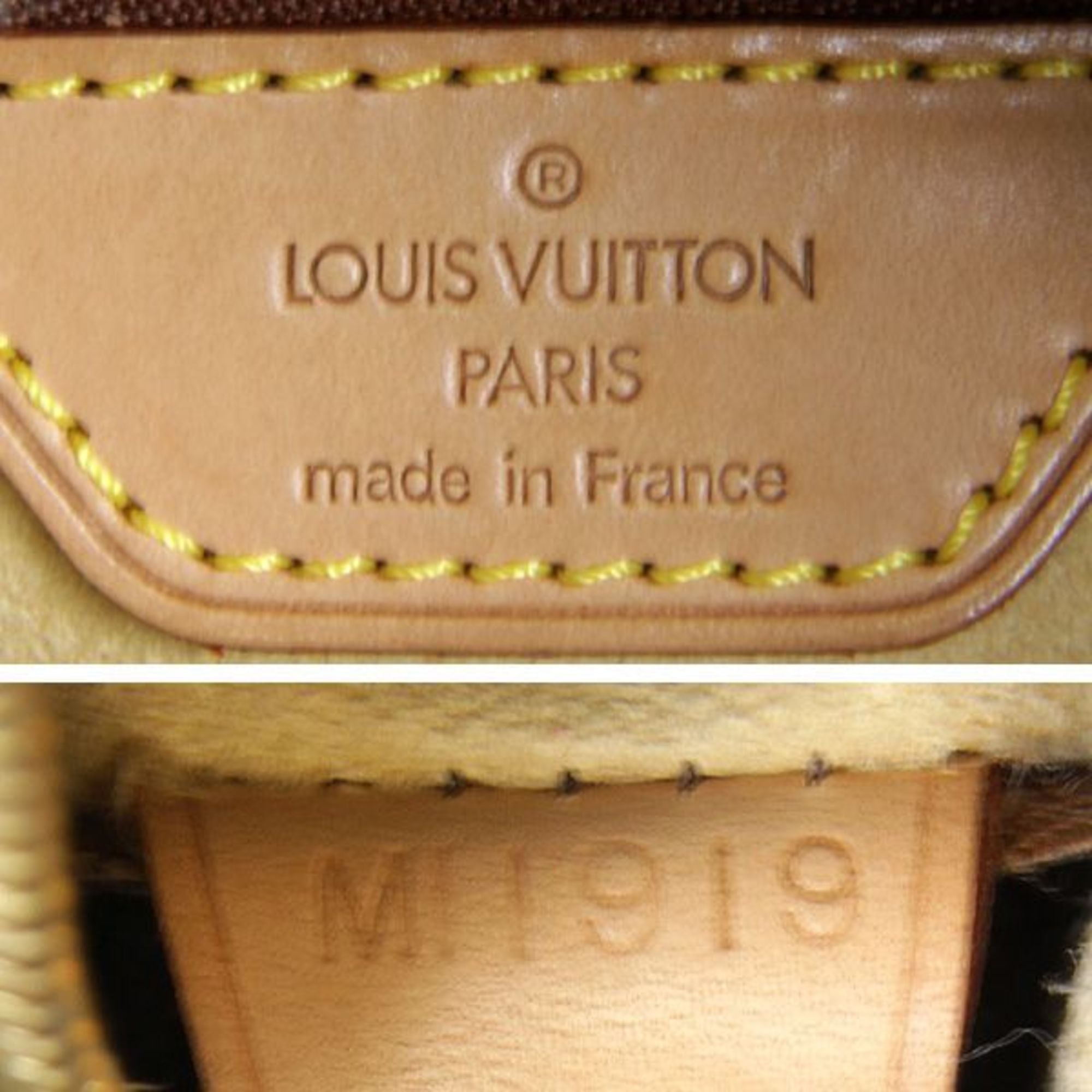 Louis Vuitton Looping Gm  Canvas Shopper Bag ()