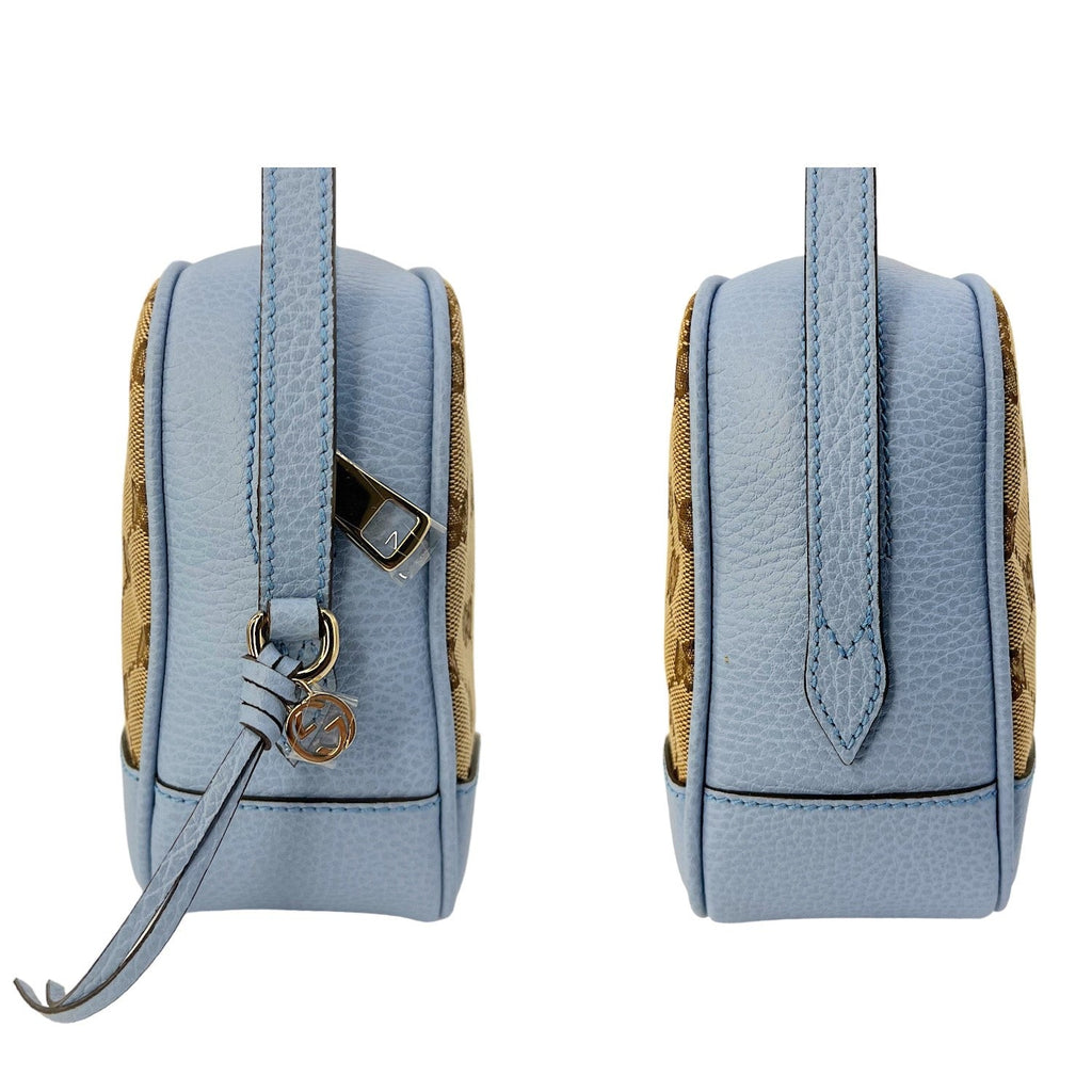 Gucci GG Canvas Mini Bree Crossbody Bag