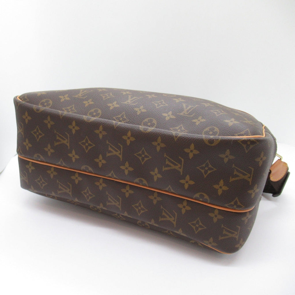 Louis Vuitton Reporters GM Shoulder Bag PVC Coated Linen Monogram  Brown M45252