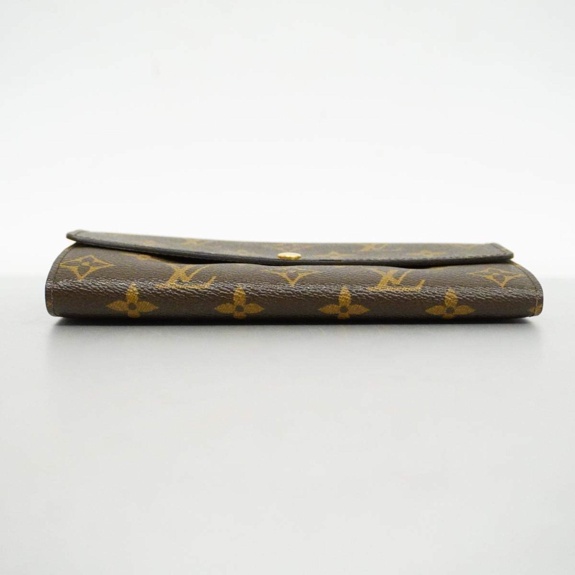 Louis Vuitton Portefeuille Sarah  Canvas Wallet  ()