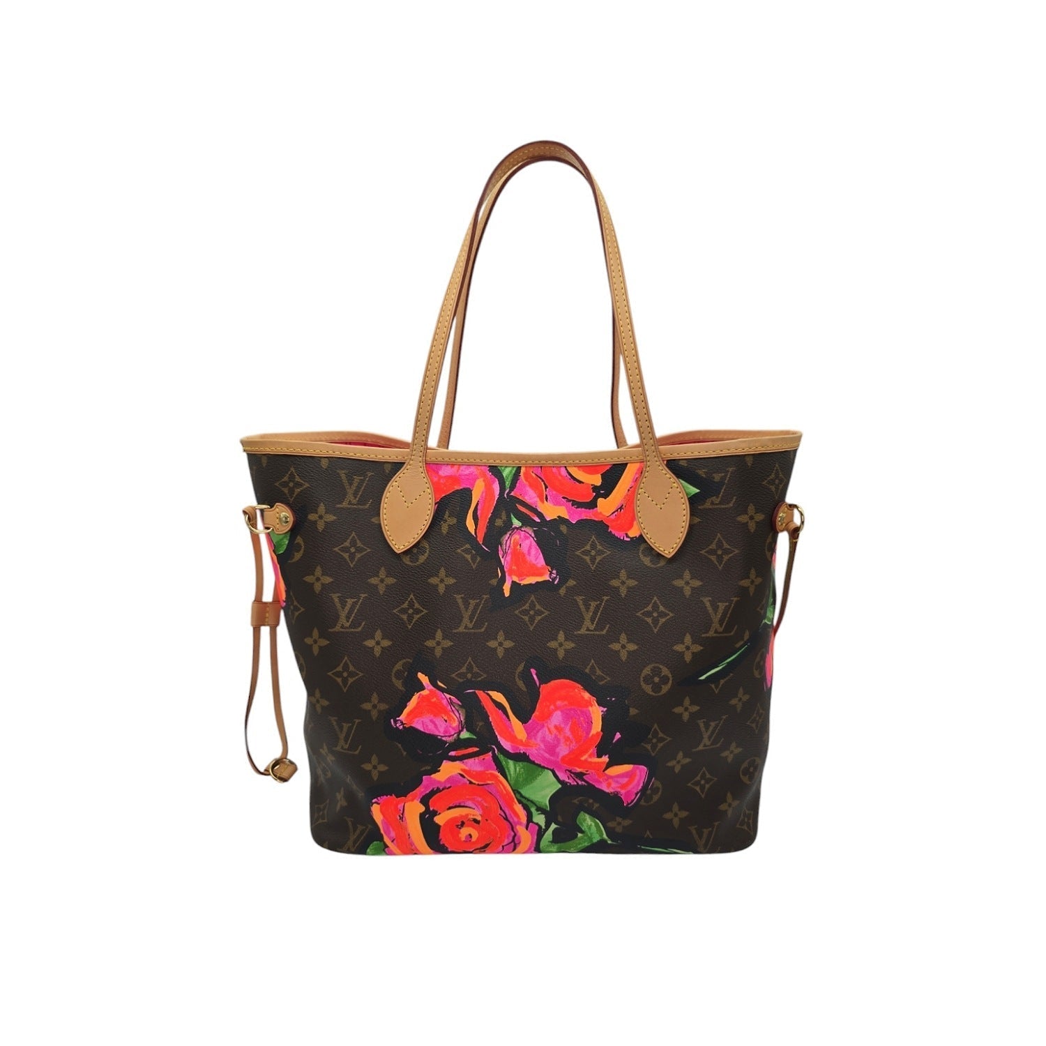 Louis Vuitton Neverfull MM Stephen Sprouse Monogram Roses