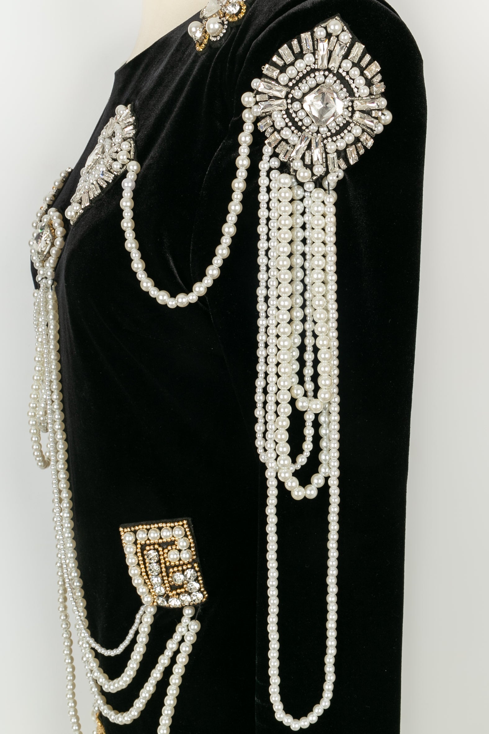 Robe bijou Balmain