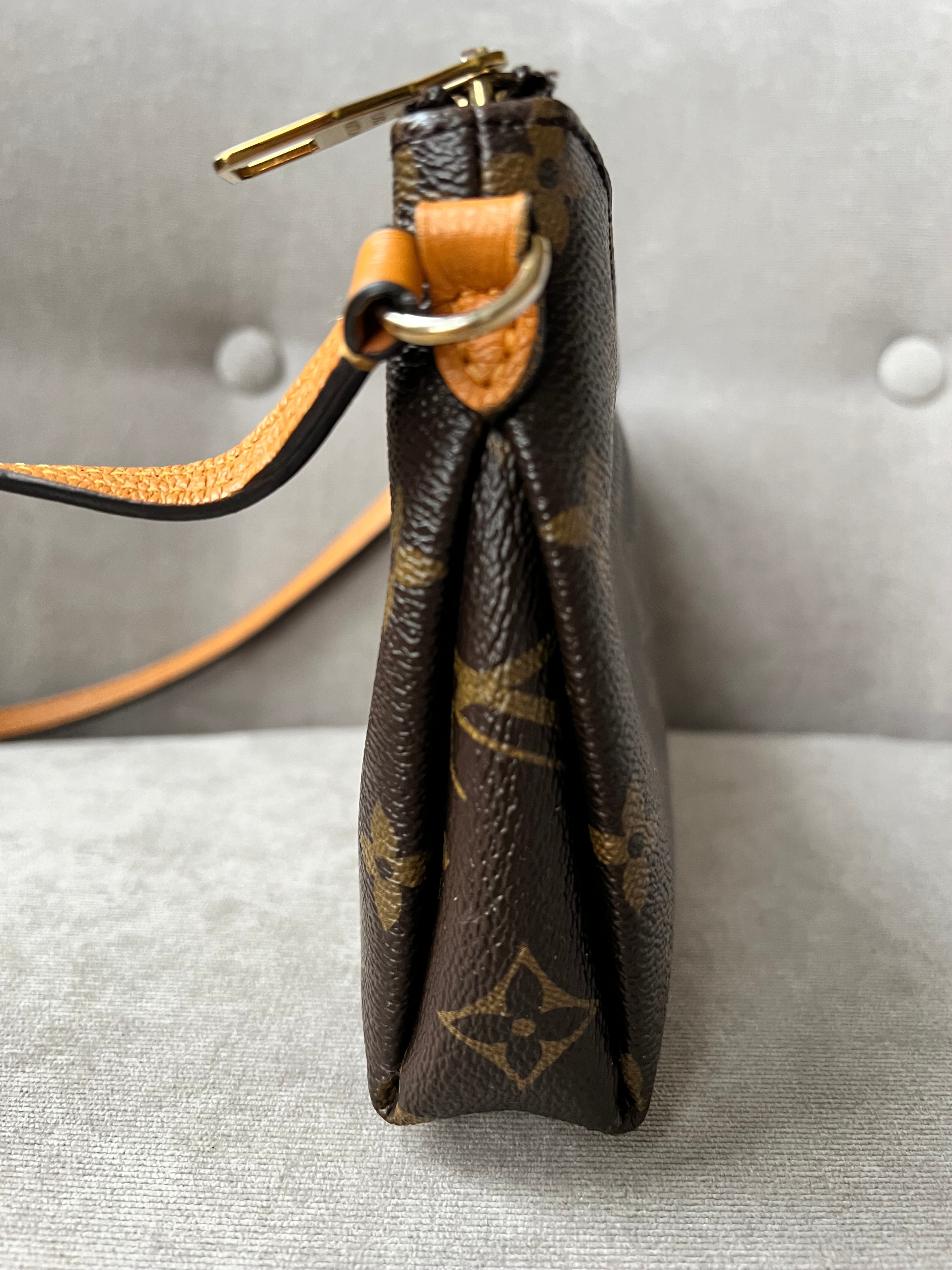 Louis Vuitton Monogram Safran Pallas Pochette