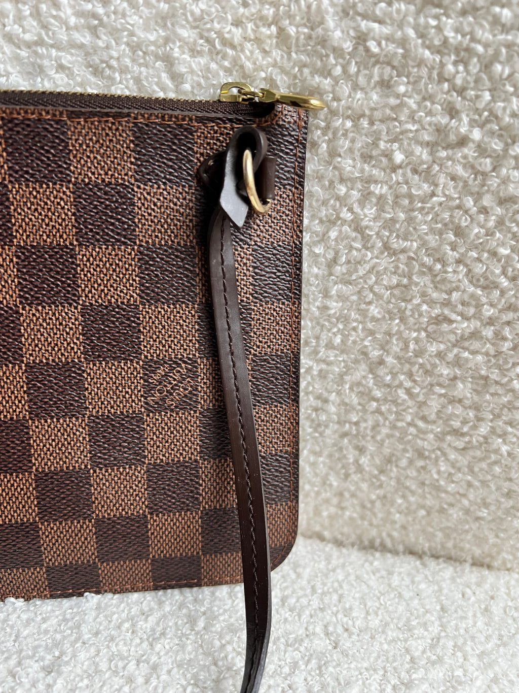 Louis Vuitton Pouch (from Neverfull) in Damier Ebene