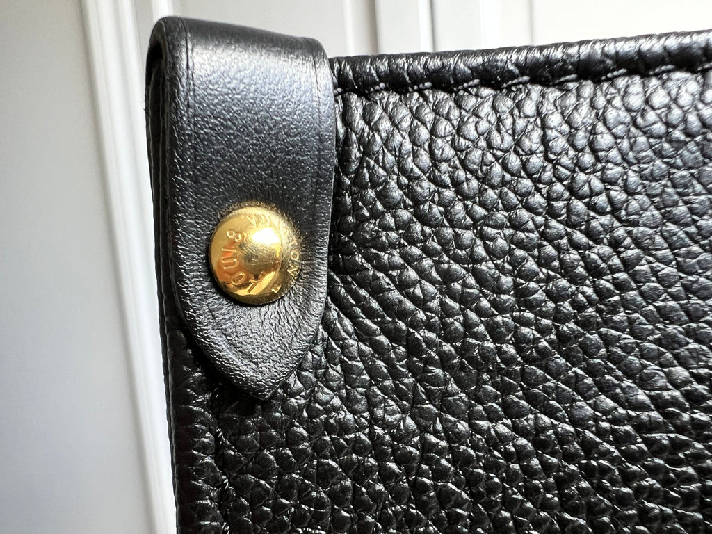 Louis Vuitton On the Go MM Black Empreinte (RRP £2,450)