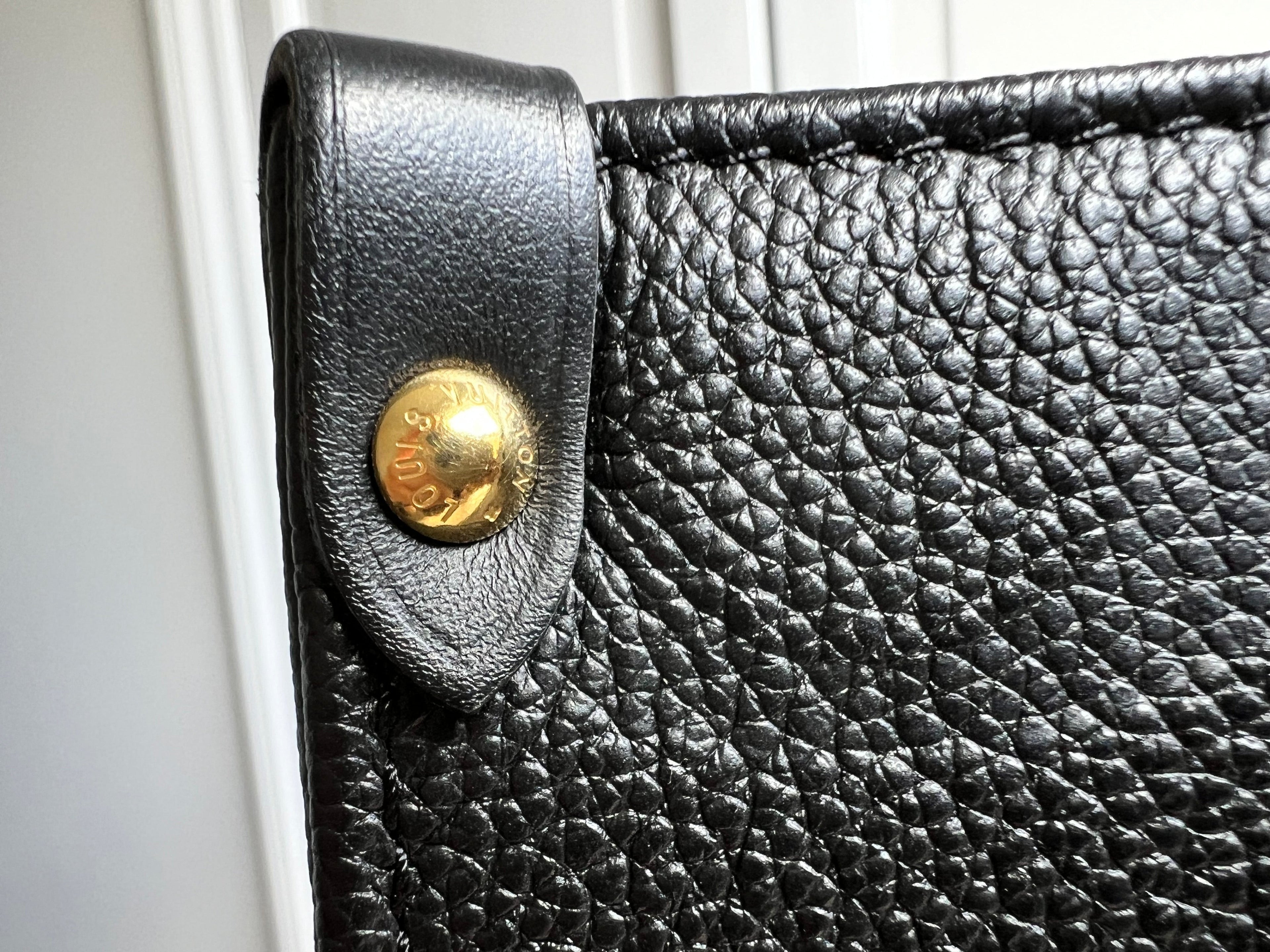 Louis Vuitton On the Go MM Black Empreinte (RRP £2,450)