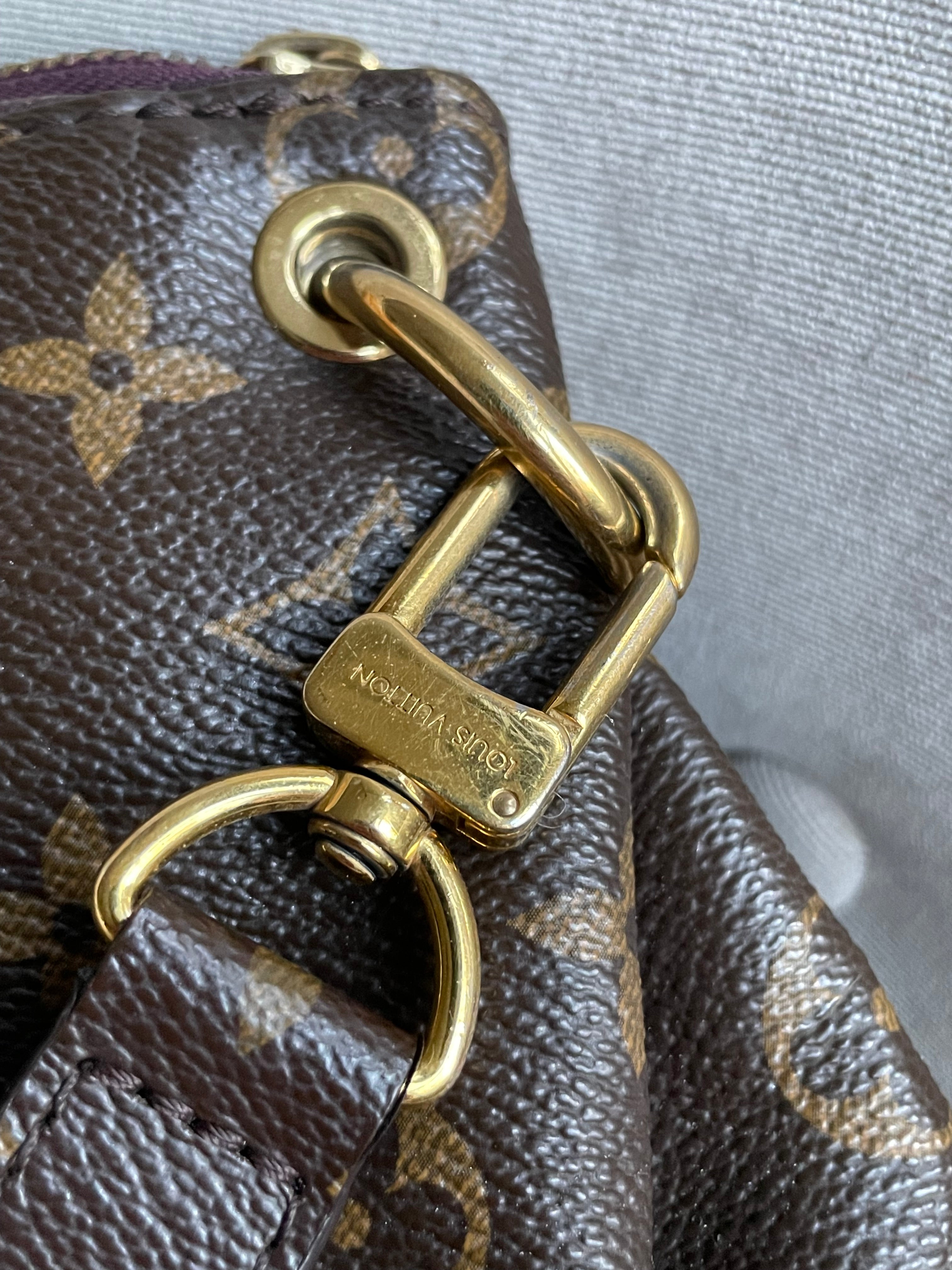 Louis Vuitton Pallas Tote in Monogram and Grape (RRP £1960)