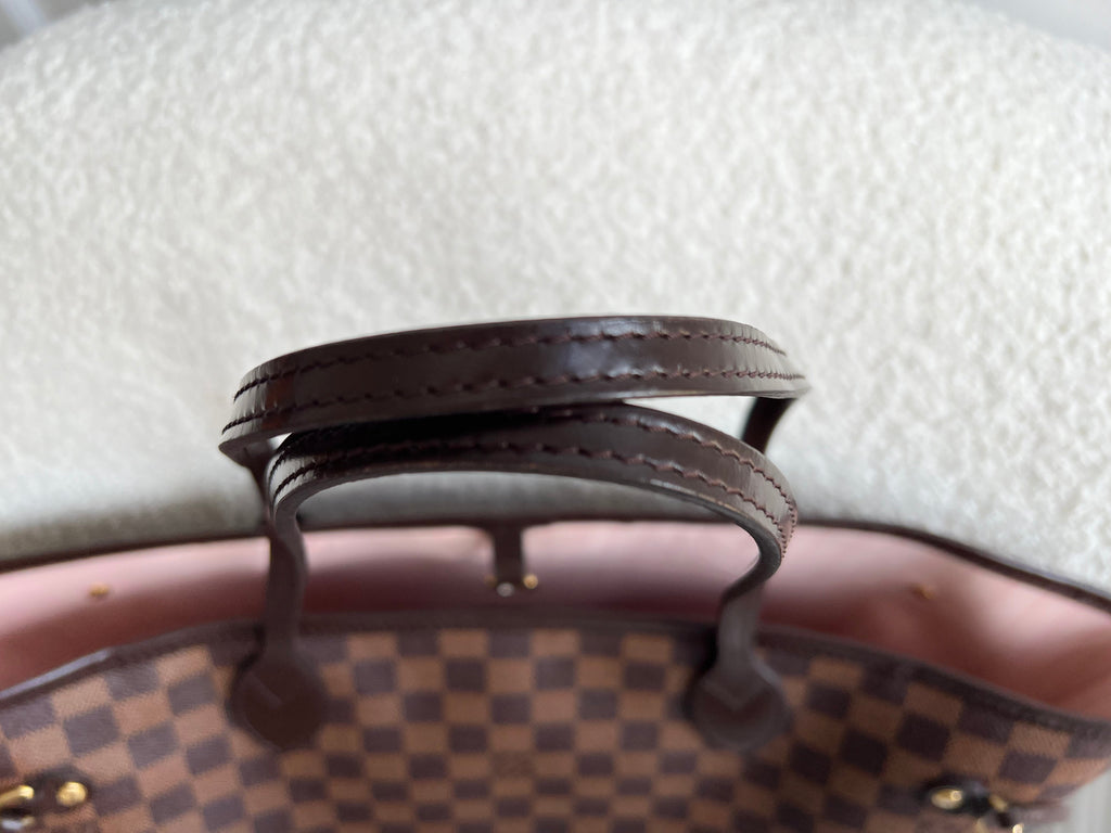 Louis Vuitton Neverfull MM Damier Ebene Rose Ballerine (RRP £1410)