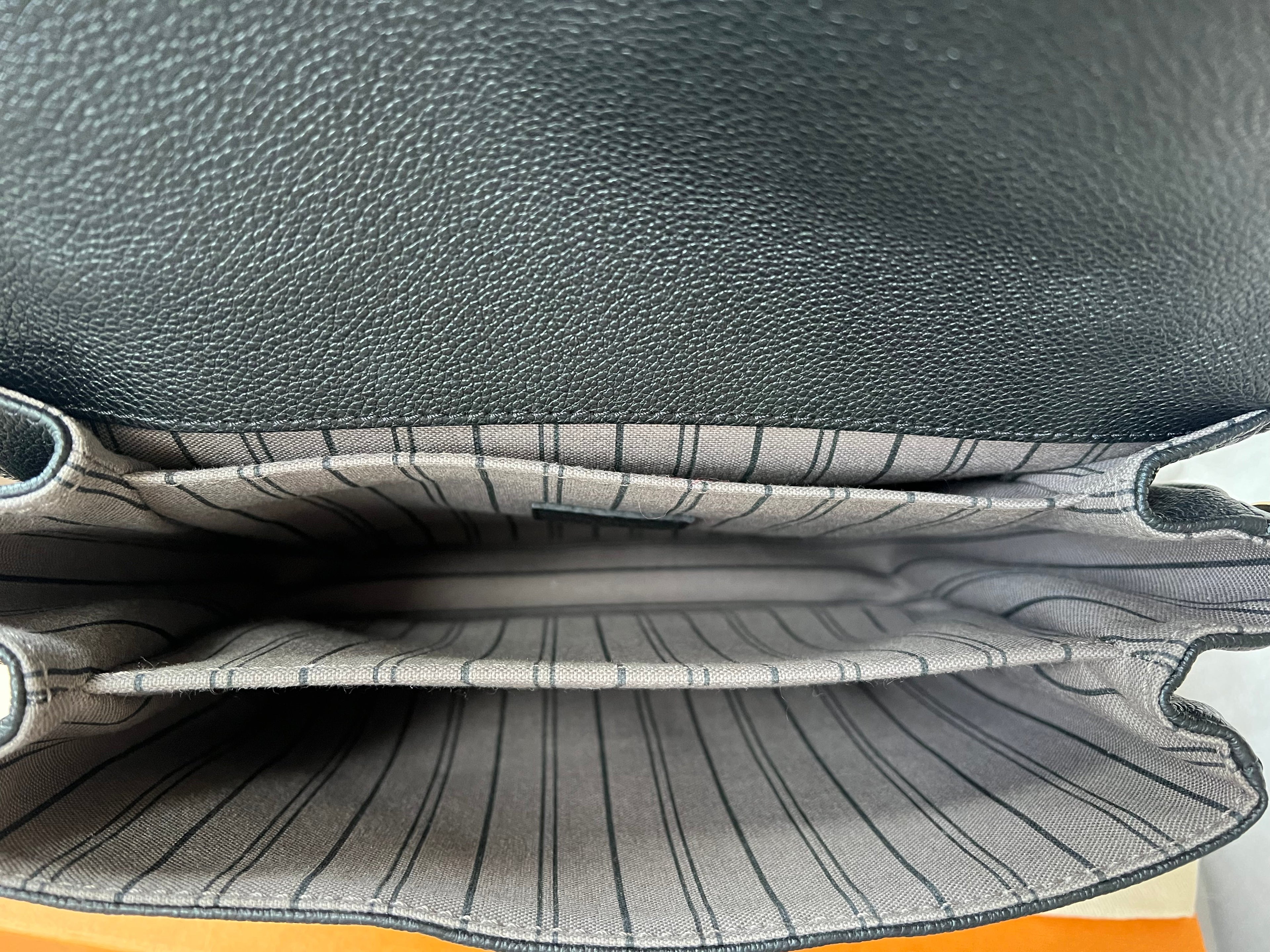 Louis Vuitton Pochette Metis Black Empreinte (RRP £2,110)