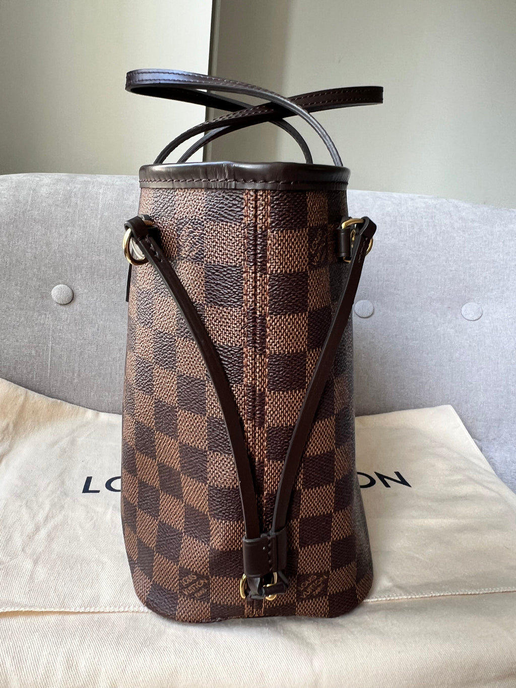 Louis Vuitton Neverfull PM Damier Ebene (RRP £1360)