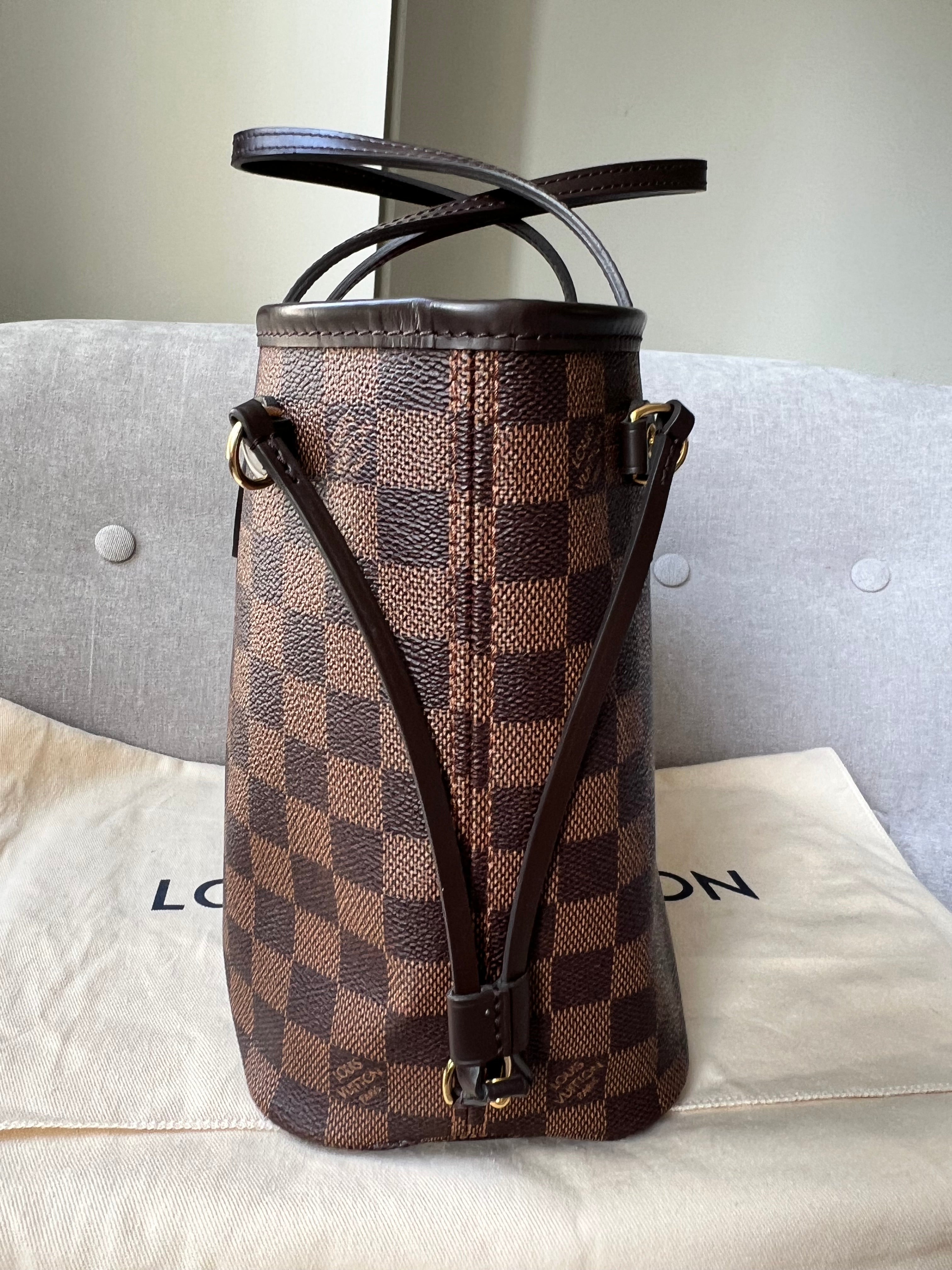 Louis Vuitton Neverfull PM Damier Ebene (RRP £1360)