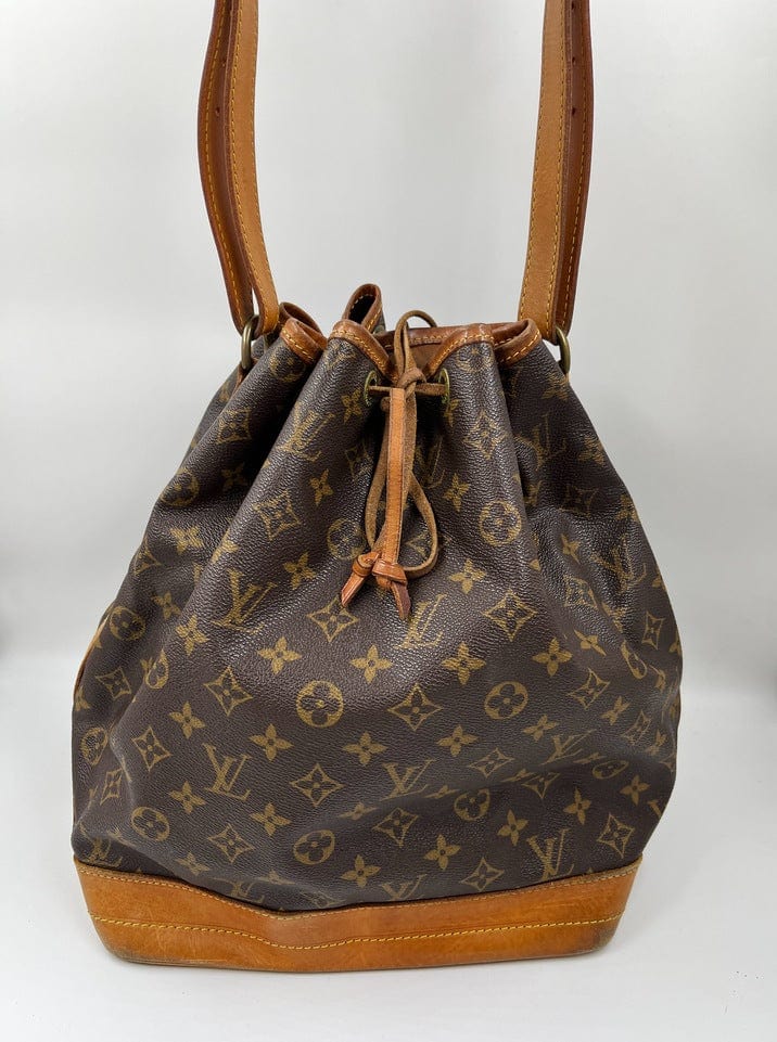 Louis Vuitton NoÃƒÆ’Ã‚Â© Monogram Canvas Brown Bag 1998