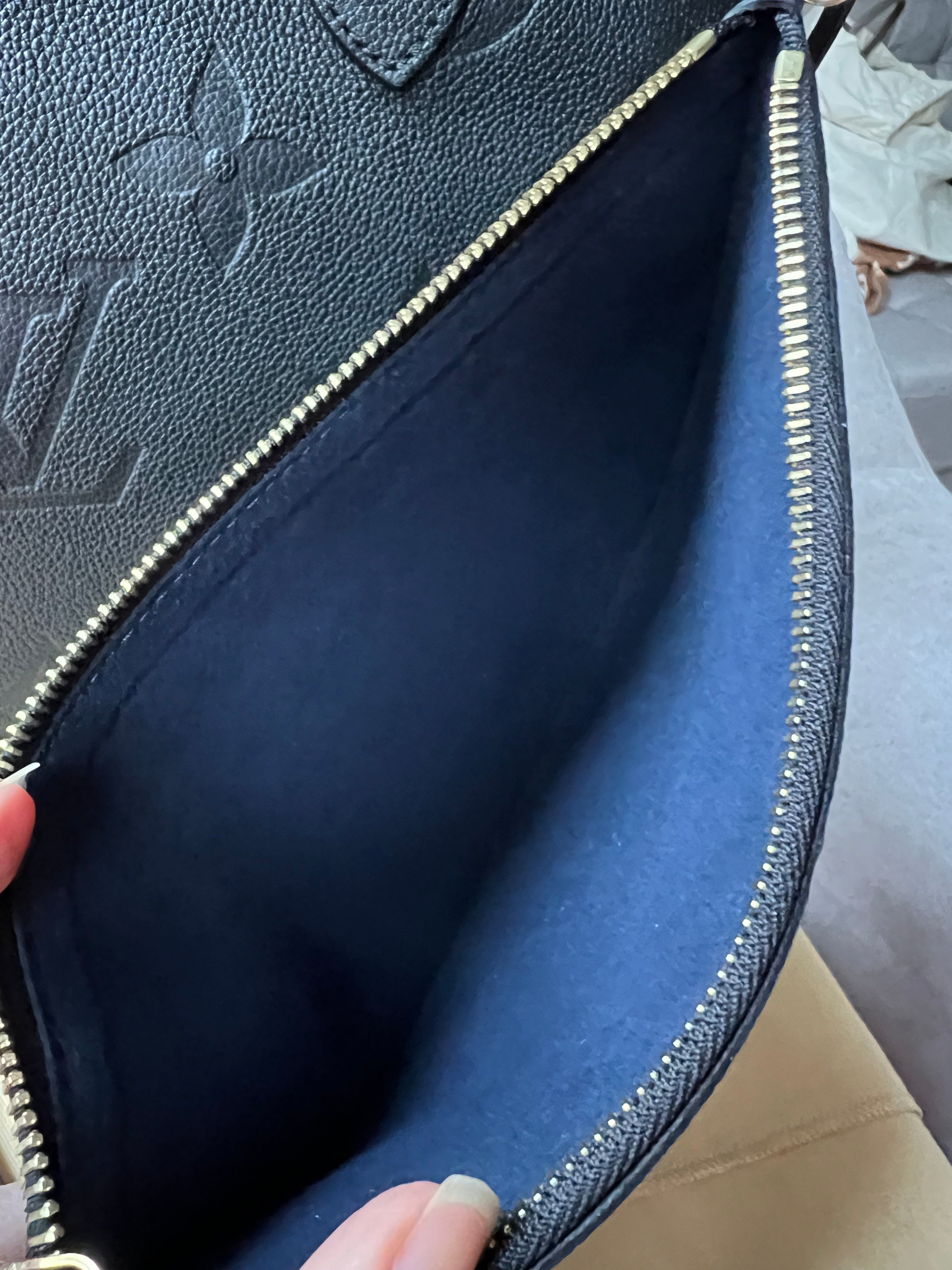 Louis Vuitton Neverfull MM Black Empreinte (RRP £1,940)