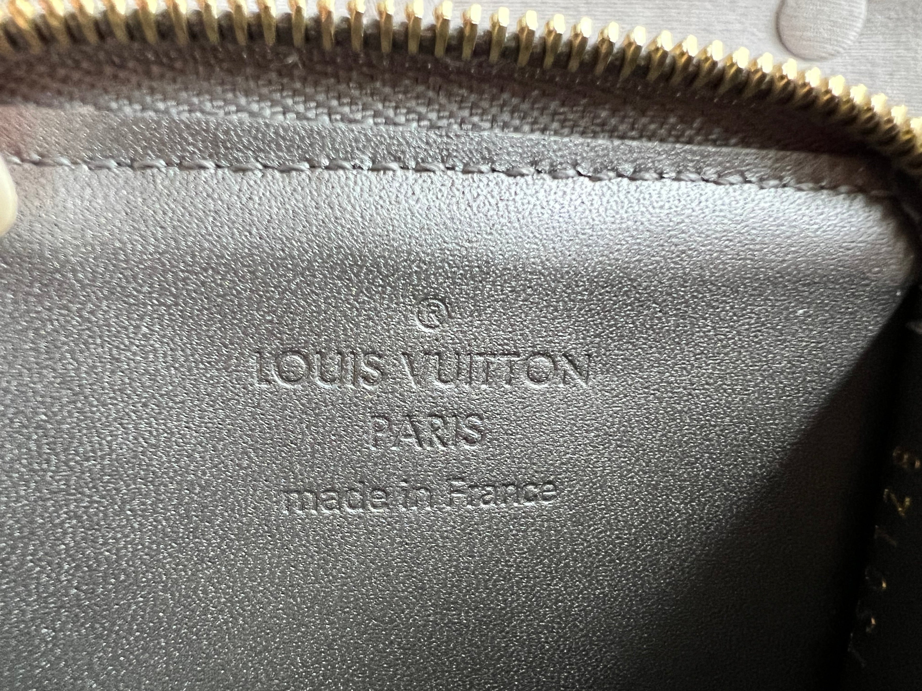 Louis Vuitton Porte Monnaie Carre Limited Edition Flower Vernis (RRP £425)