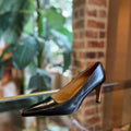 GUCCI Black Leather Pumps Sz 5.5