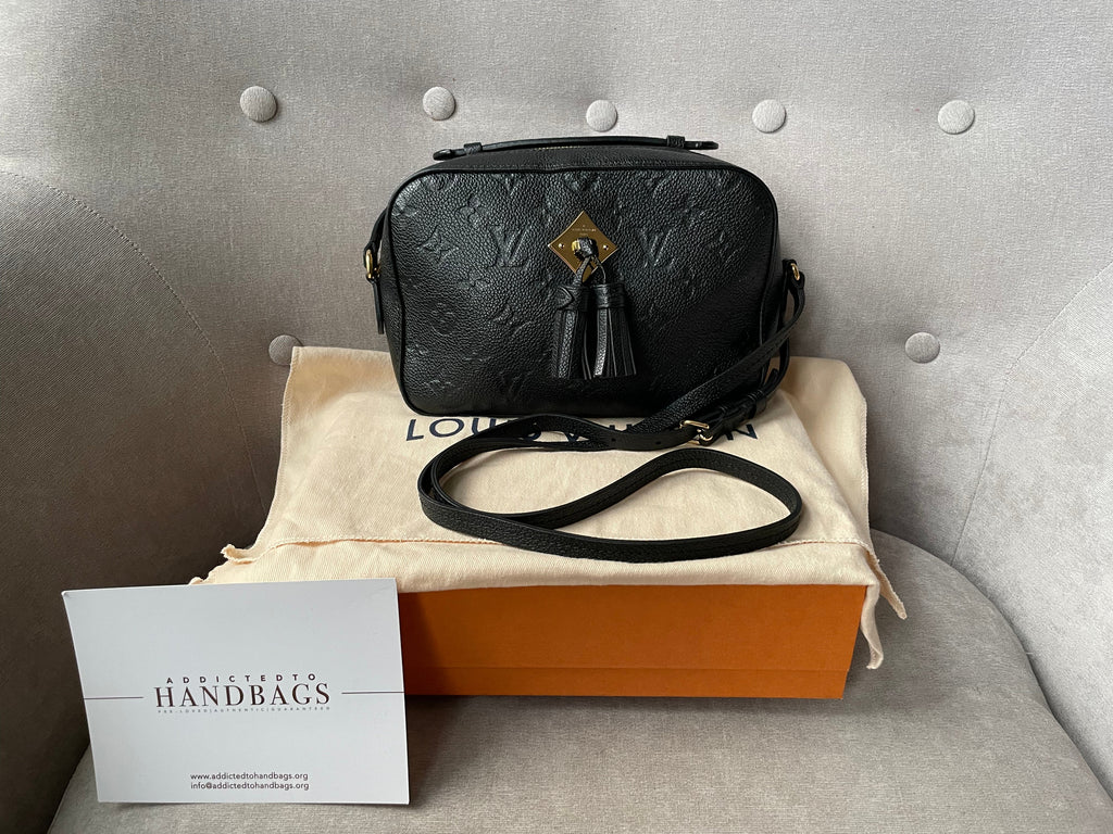 Louis Vuitton Saintonge Black Empreinte (RRP £1520)
